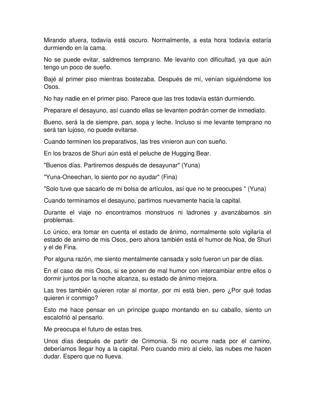 Kuma Kuma Kuma Bear (Novela) (2015) - Capítulo 254 - Página 3 - LectorTMOo