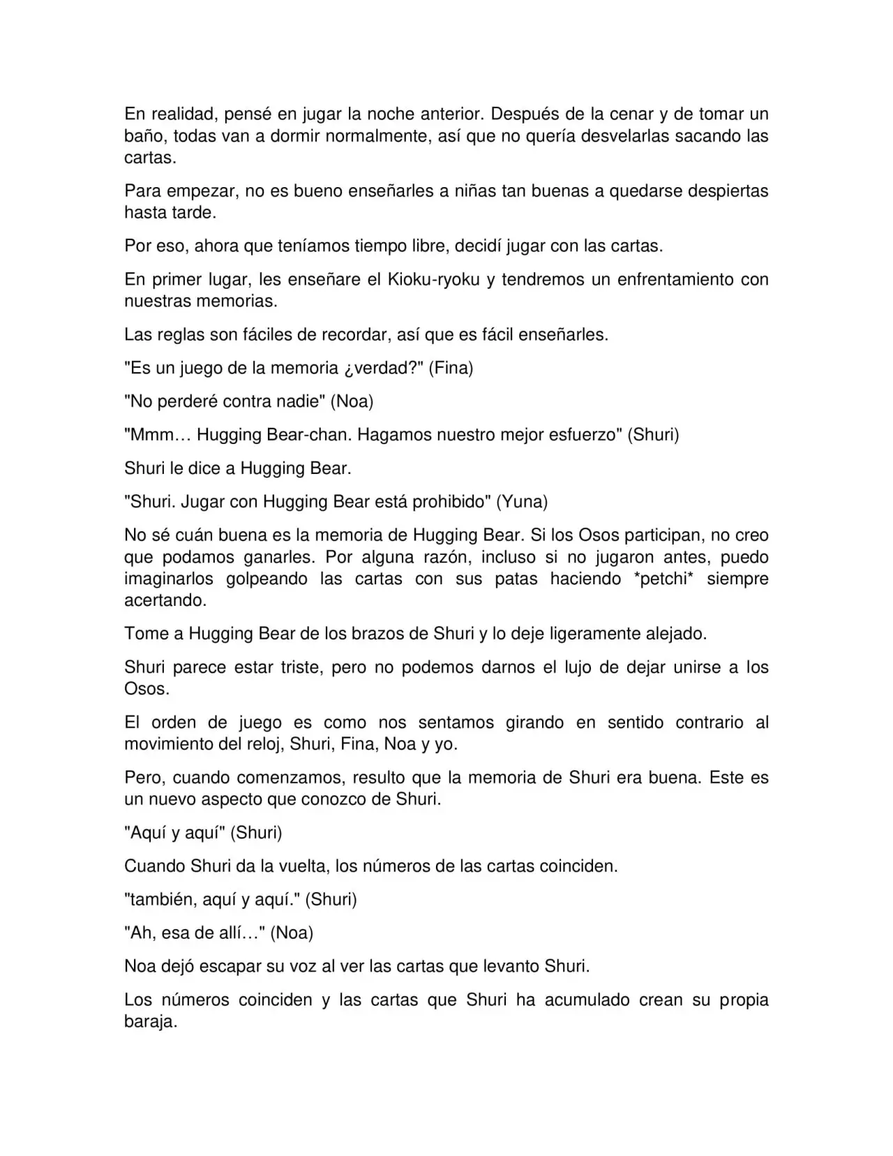 Kuma Kuma Kuma Bear (Novela) (2015) - Capítulo 254 - Página 5 - LectorTMOo