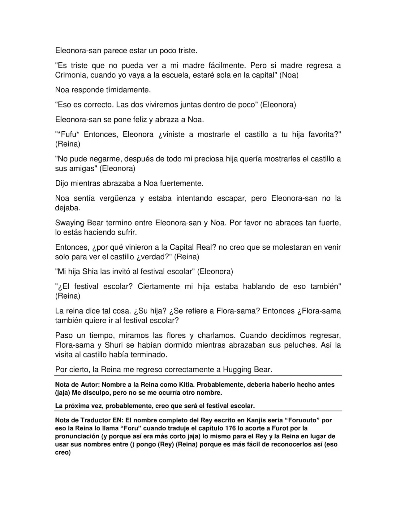 Kuma Kuma Kuma Bear (Novela) (2015) - Capítulo 258 - Página 8 - LectorTMOo