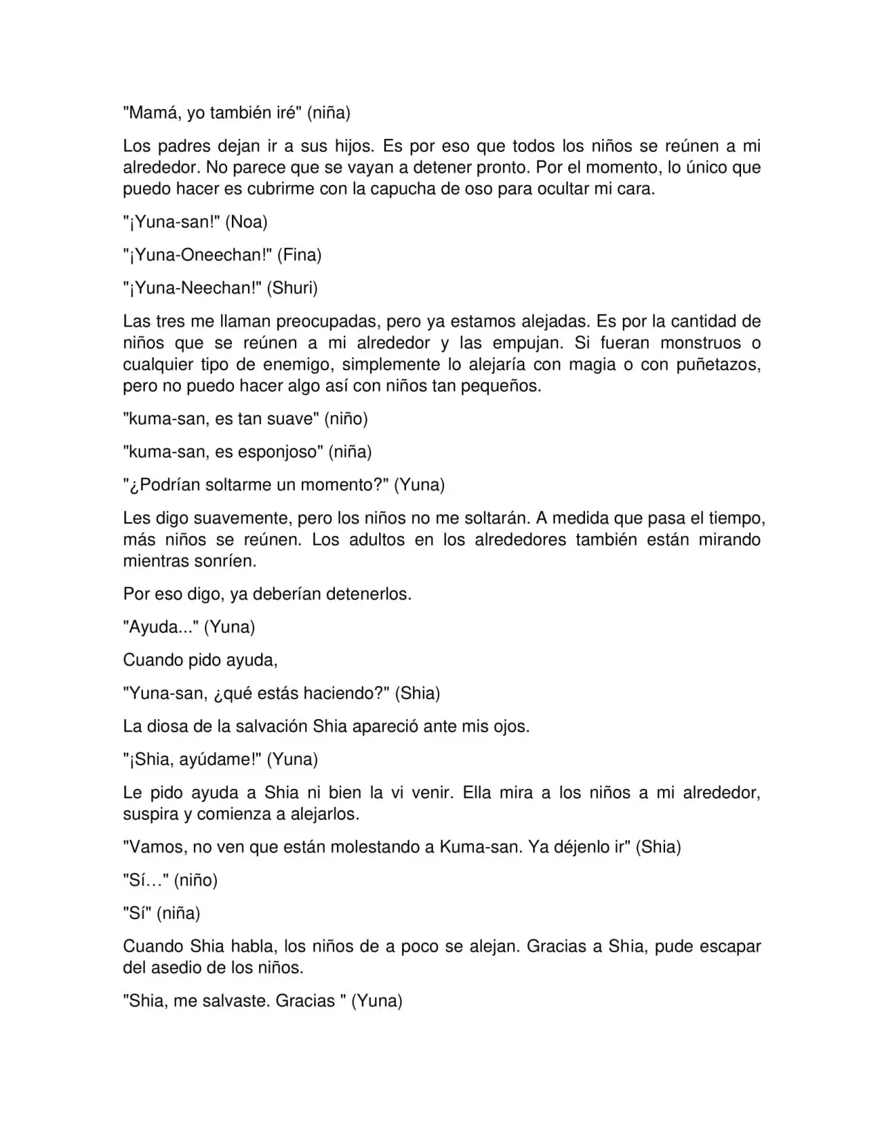 Kuma Kuma Kuma Bear (Novela) (2015) - Capítulo 259 - Página 6 - LectorTMOo