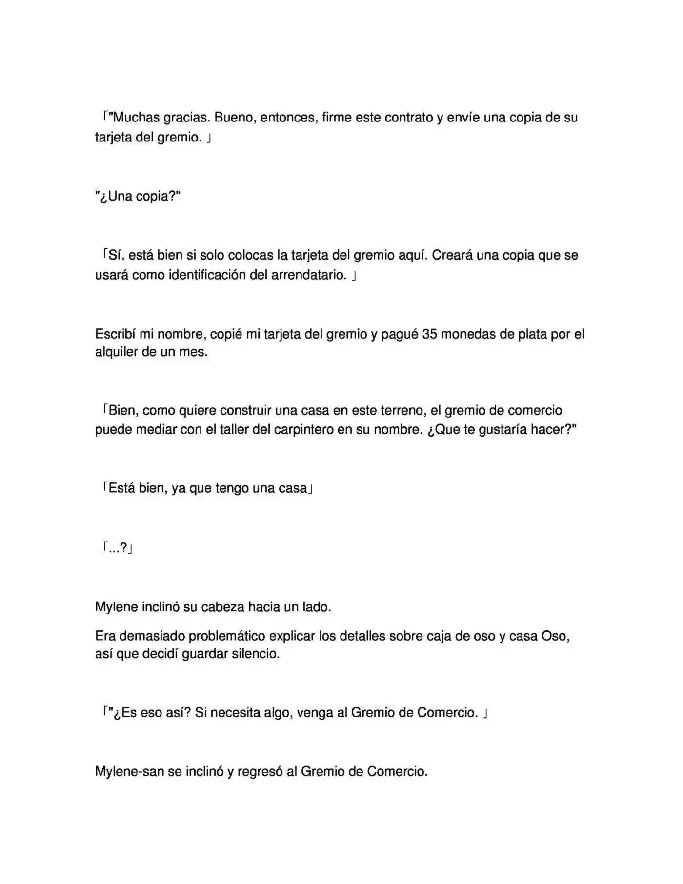 Kuma Kuma Kuma Bear (Novela) (2015) - Capítulo 26 - Página 8 - LectorTMOo