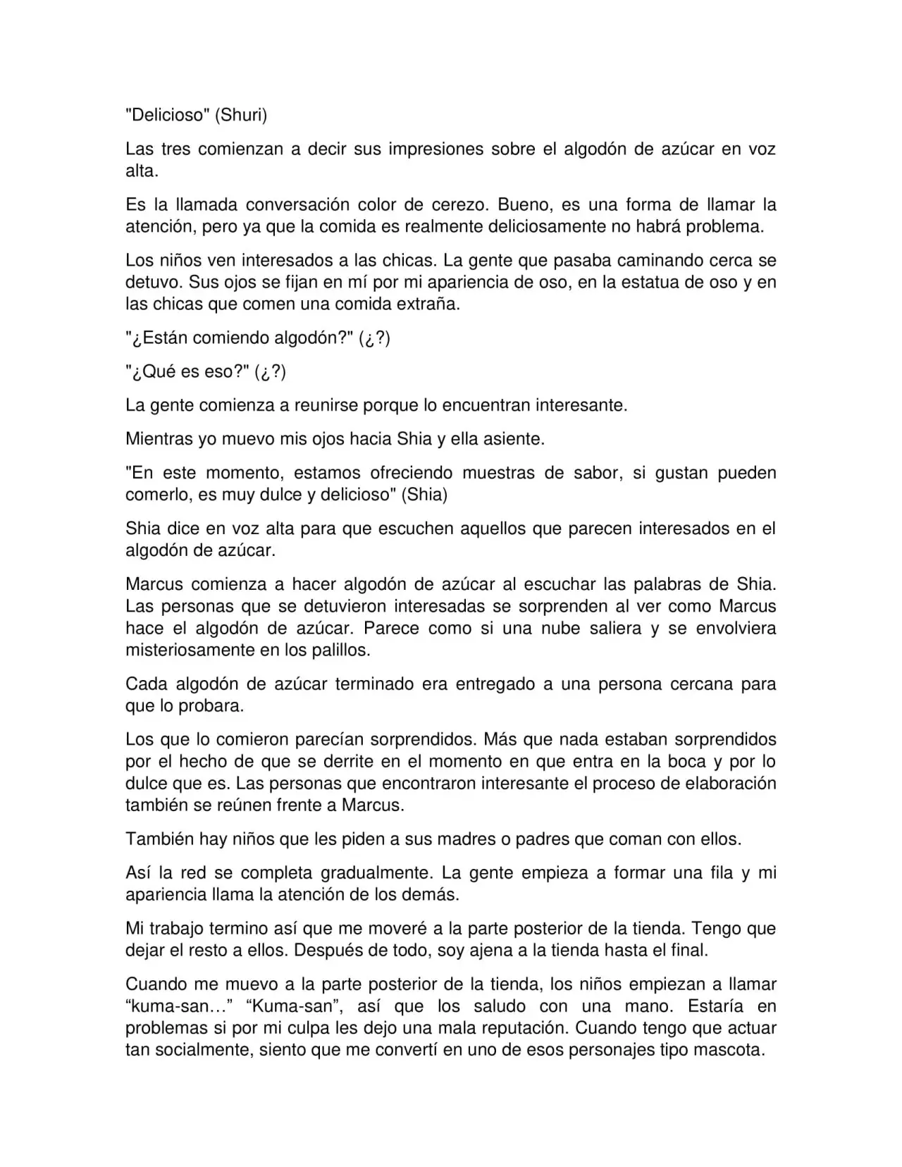 Kuma Kuma Kuma Bear (Novela) (2015) - Capítulo 261 - Página 5 - LectorTMOo