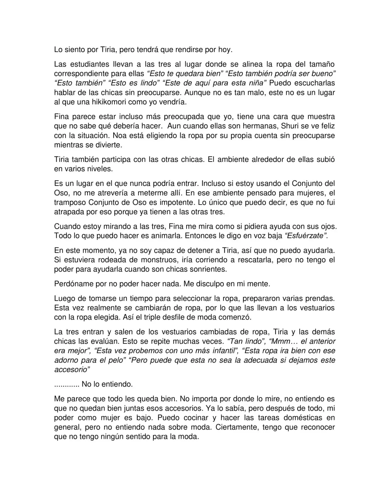 Kuma Kuma Kuma Bear (Novela) (2015) - Capítulo 265 - Página 7 - LectorTMOo