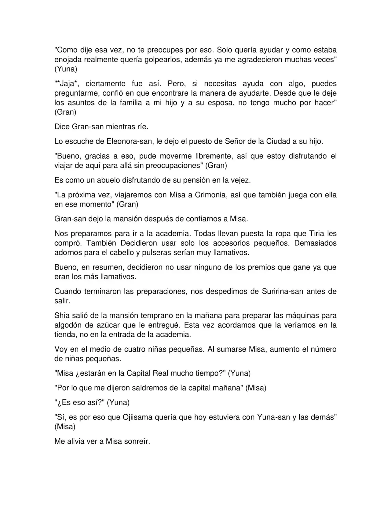 Kuma Kuma Kuma Bear (Novela) (2015) - Capítulo 267 - Página 1 - LectorTMOo