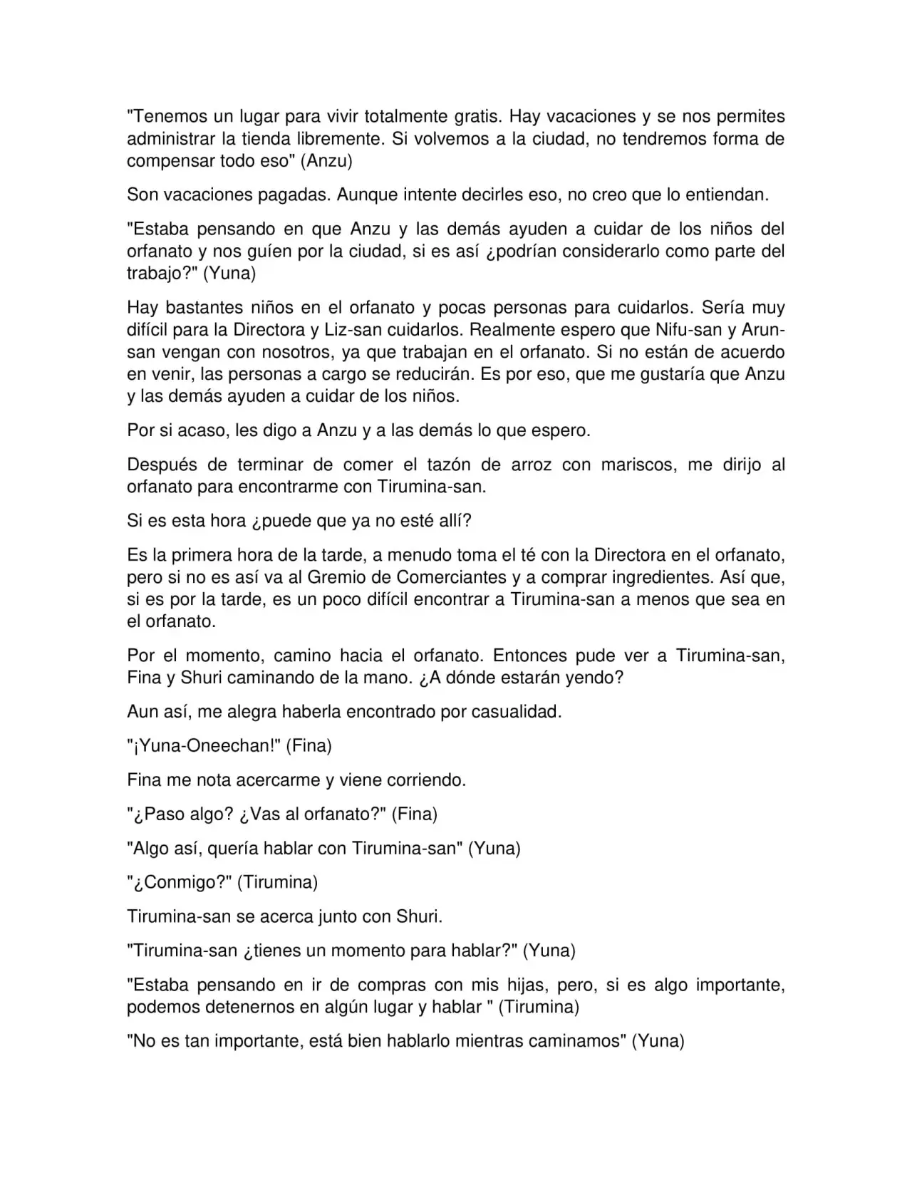 Kuma Kuma Kuma Bear (Novela) (2015) - Capítulo 286 - Página 6 - LectorTMOo