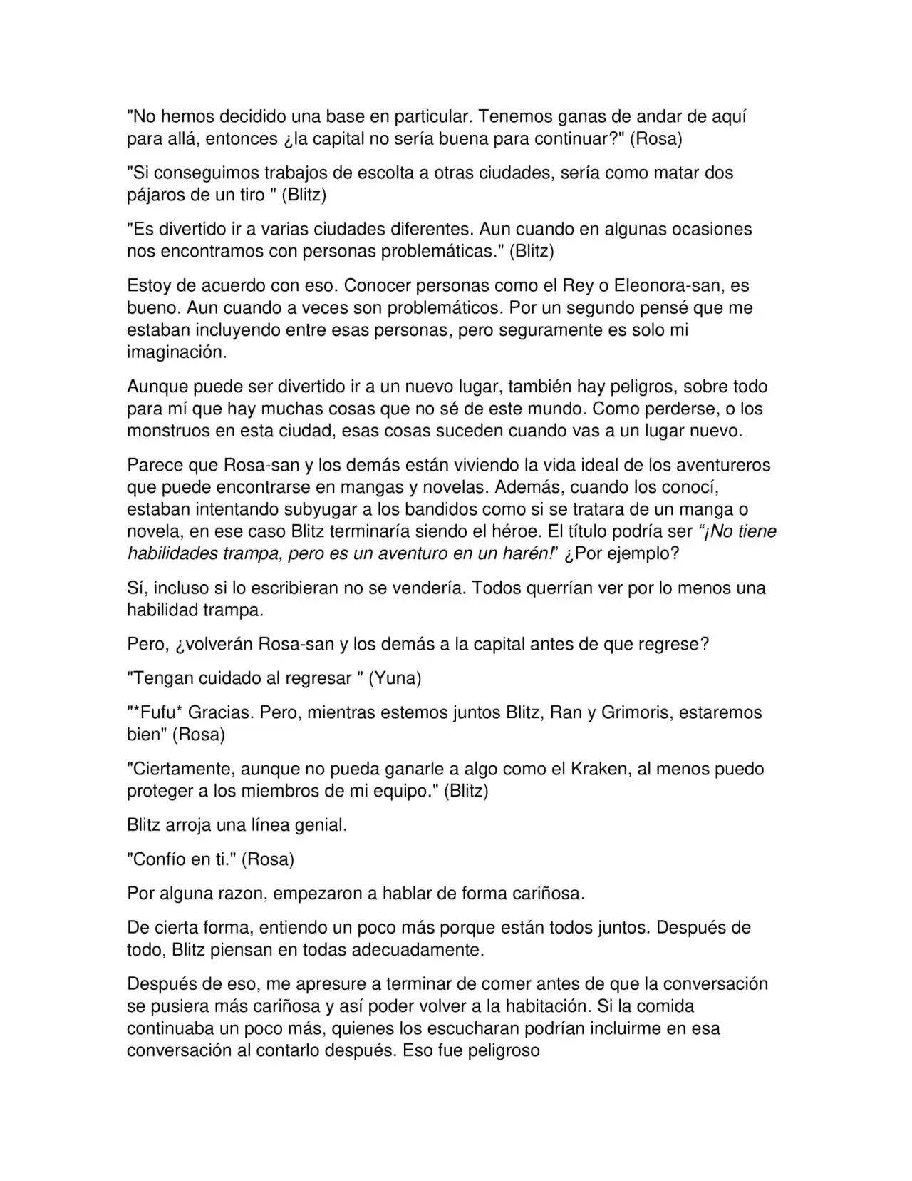 Kuma Kuma Kuma Bear (Novela) (2015) - Capítulo 296 - Página 4 - LectorTMOo
