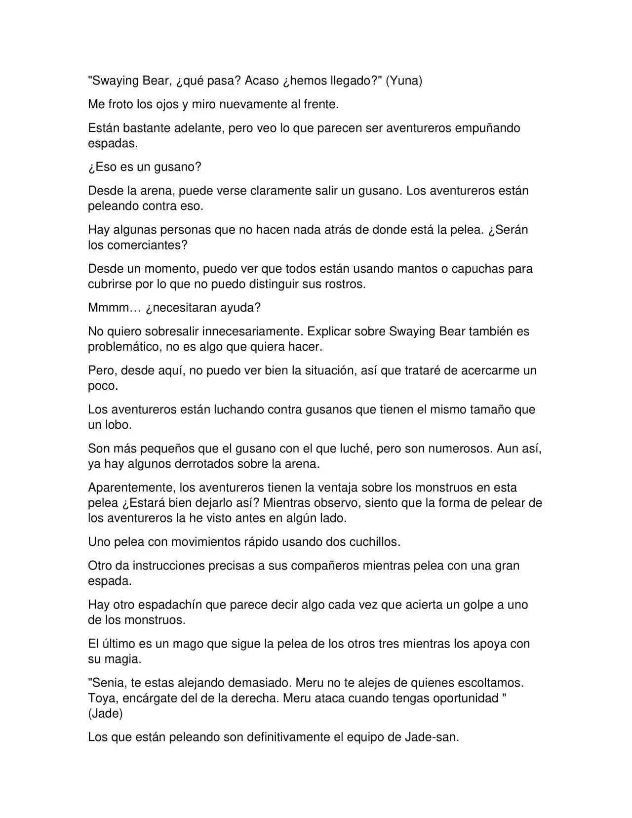 Kuma Kuma Kuma Bear (Novela) (2015) - Capítulo 299 - Página 4 - LectorTMOo