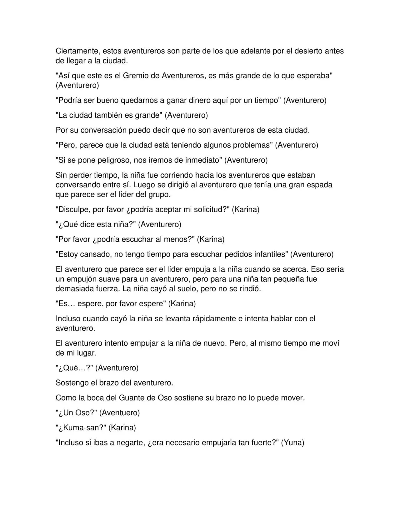 Kuma Kuma Kuma Bear (Novela) (2015) - Capítulo 302 - Página 5 - LectorTMOo