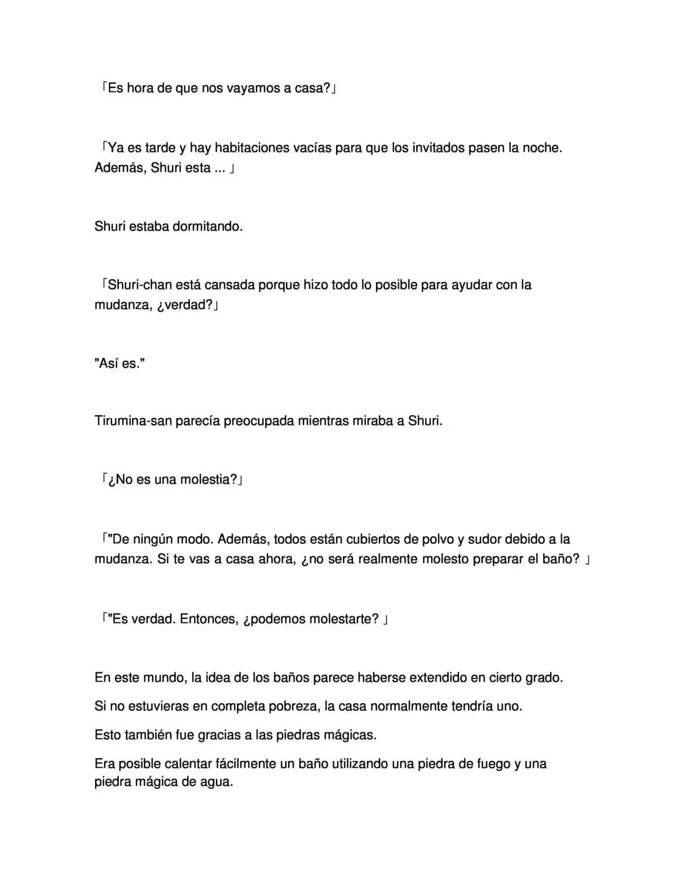 Kuma Kuma Kuma Bear (Novela) (2015) - Capítulo 34 - Página 7 - LectorTMOo