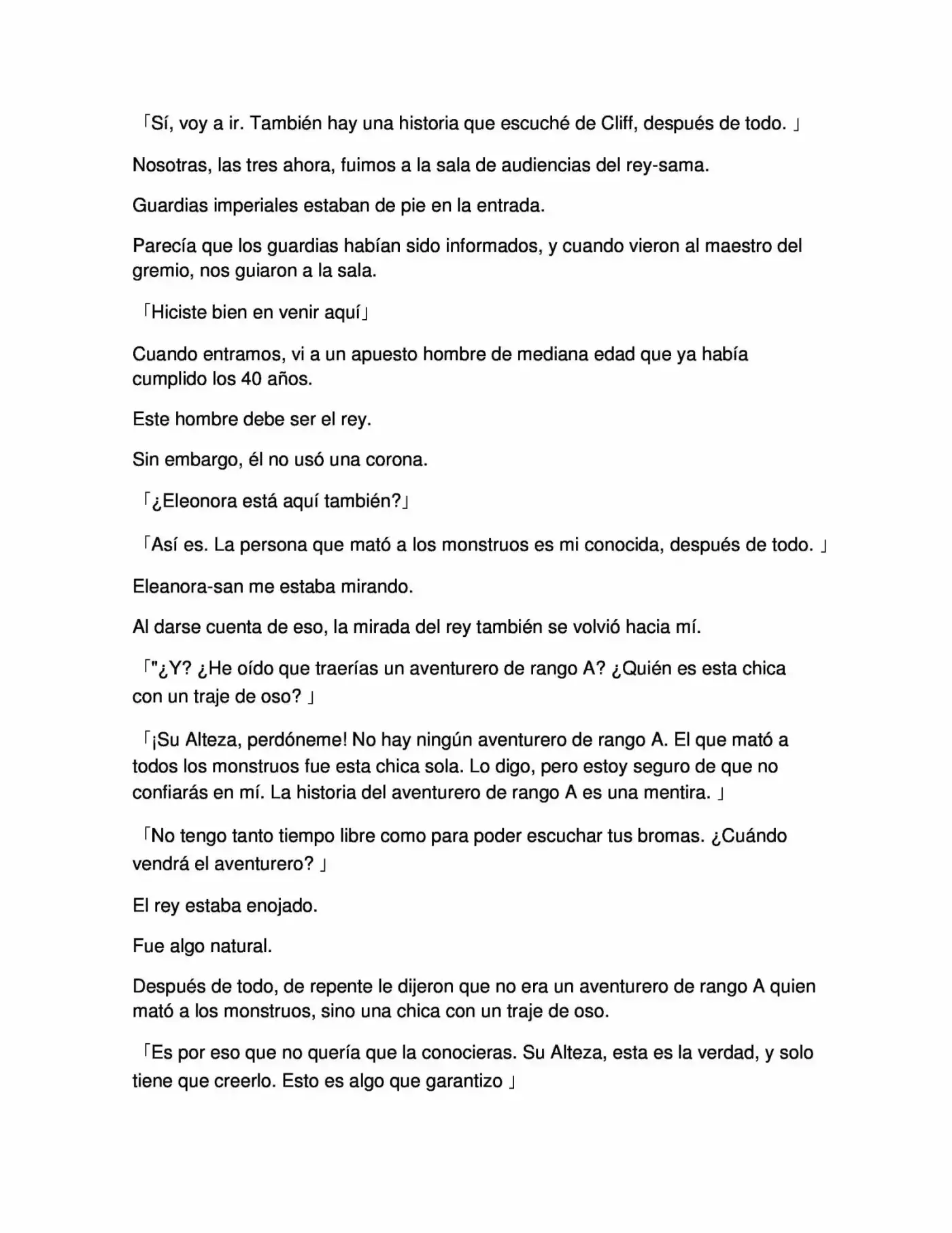 Kuma Kuma Kuma Bear (Novela) (2015) - Capítulo 70 - Página 8 - LectorTMOo