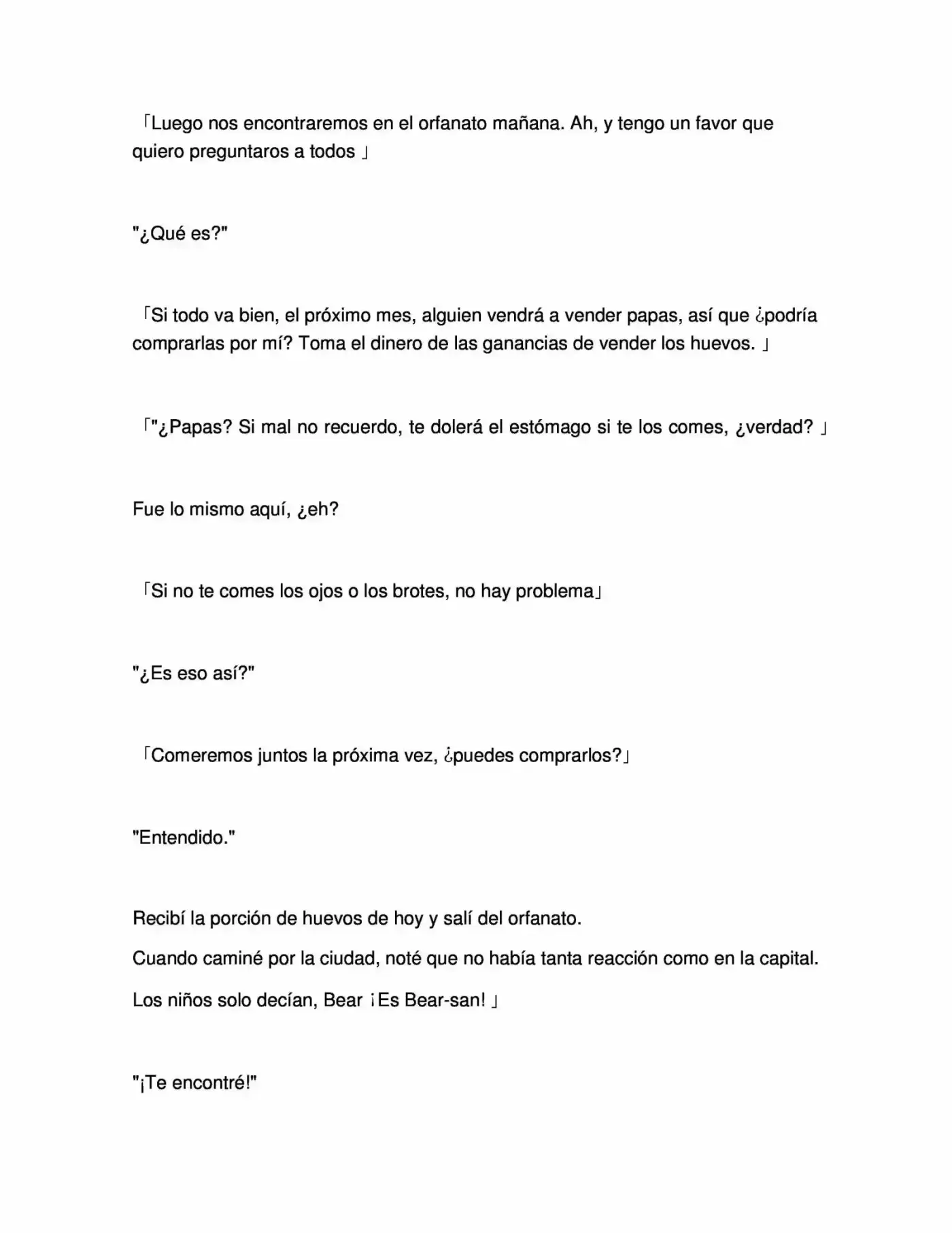 Kuma Kuma Kuma Bear (Novela) (2015) - Capítulo 71 - Página 8 - LectorTMOo