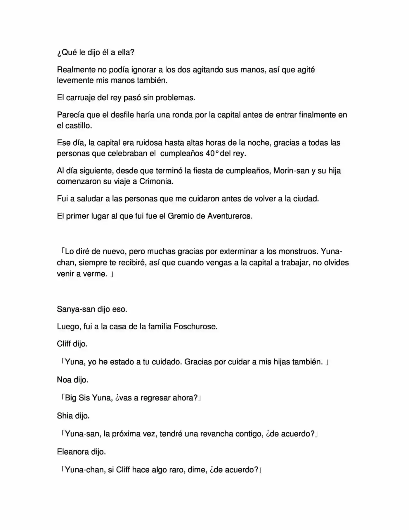 Kuma Kuma Kuma Bear (Novela) (2015) - Capítulo 74 - Página 5 - LectorTMOo