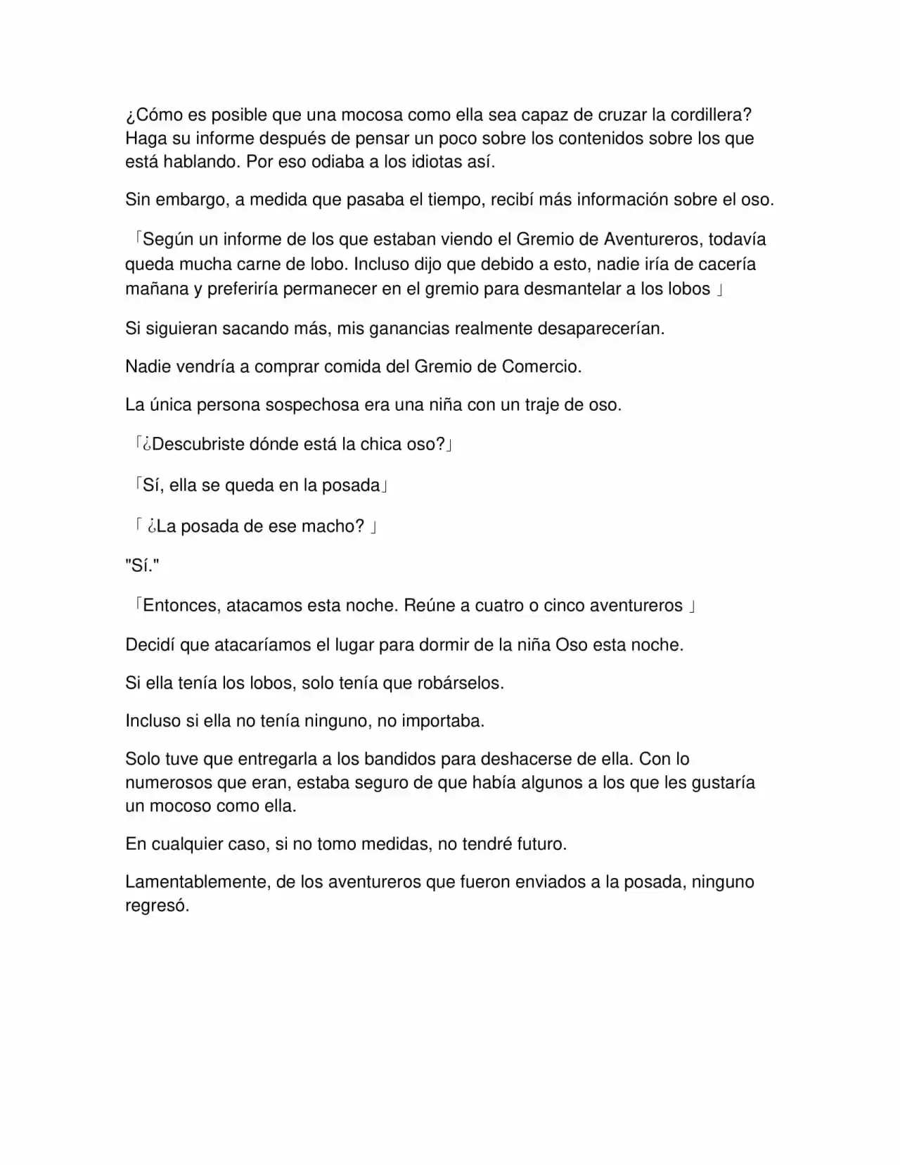 Kuma Kuma Kuma Bear (Novela) (2015) - Capítulo 87 - Página 8 - LectorTMOo