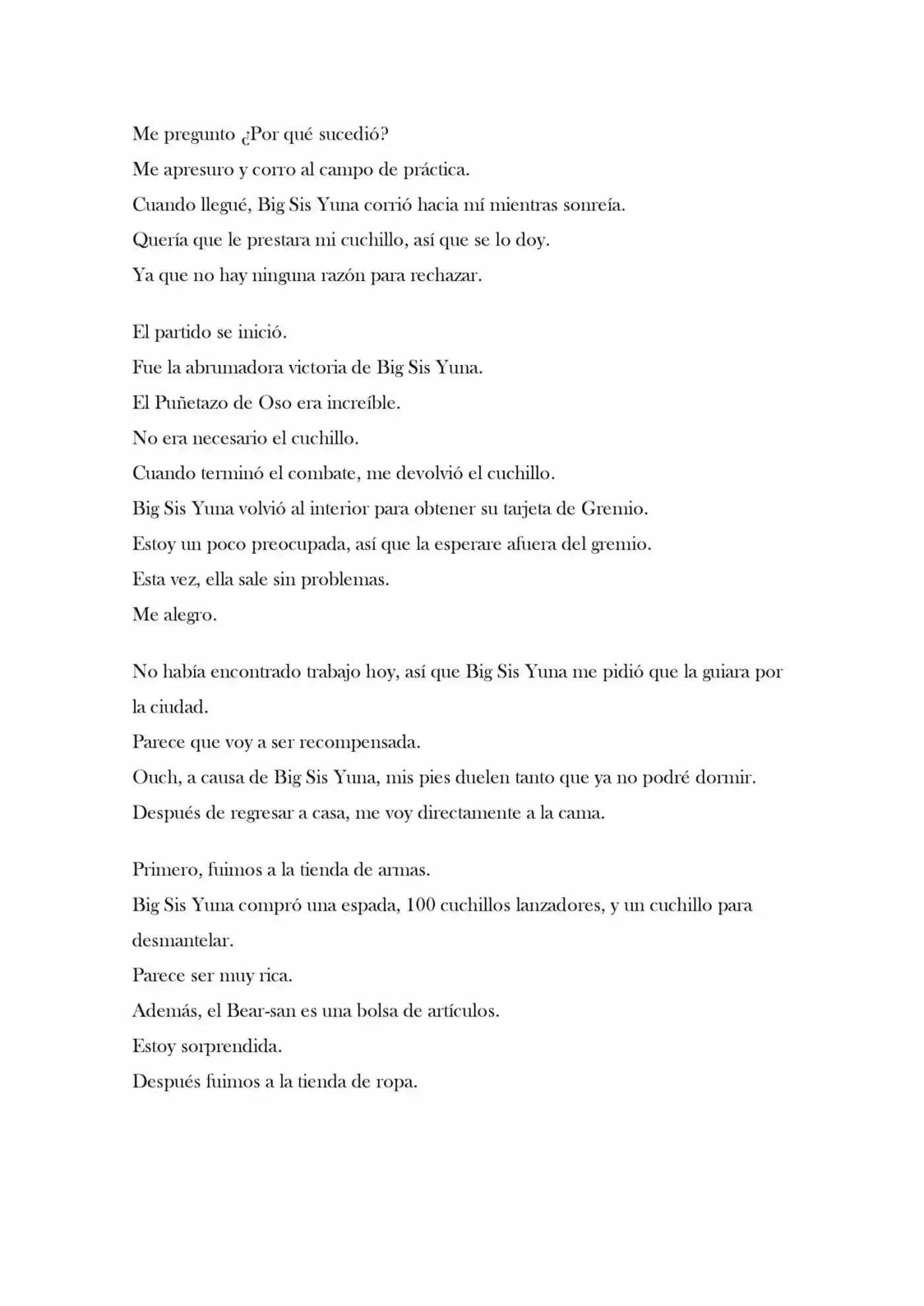 Kuma Kuma Kuma Bear (Novela) (2015) - Capítulo 9 - Página 5 - LectorTMOo