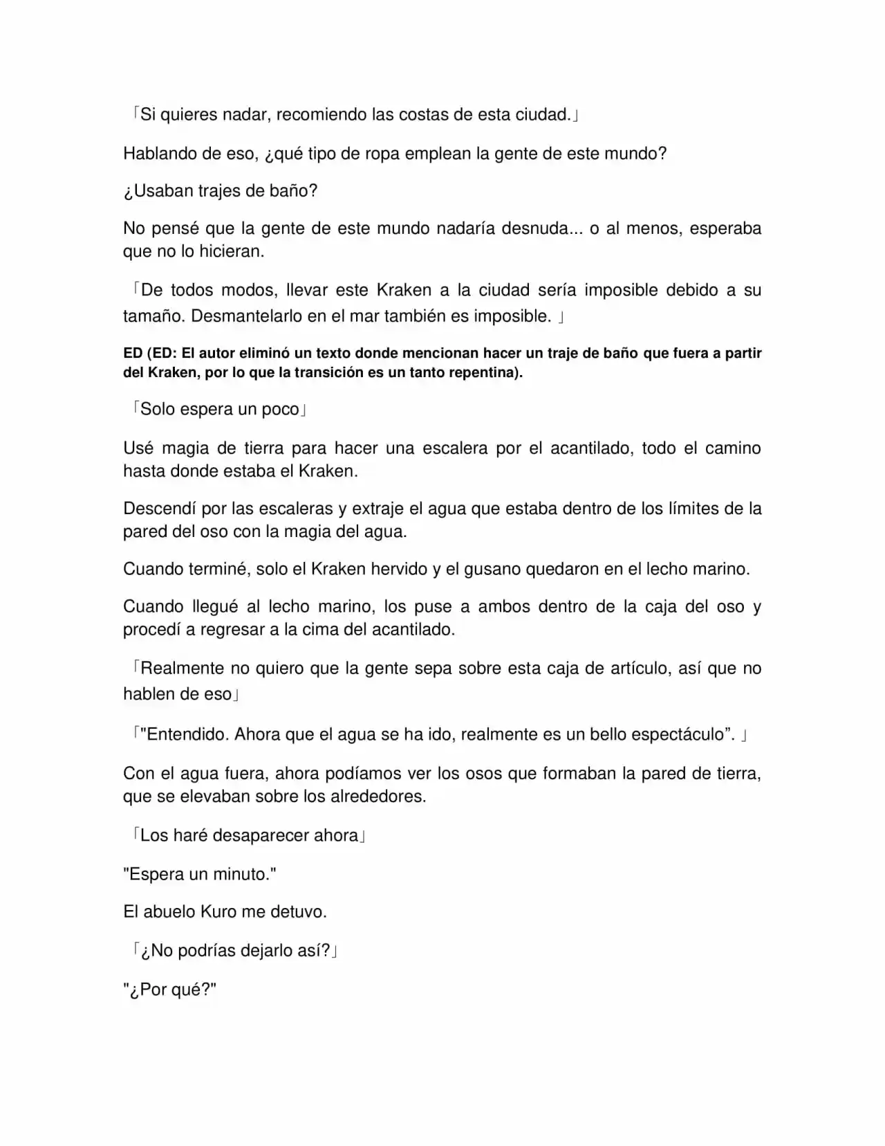Kuma Kuma Kuma Bear (Novela) (2015) - Capítulo 93 - Página 8 - LectorTMOo