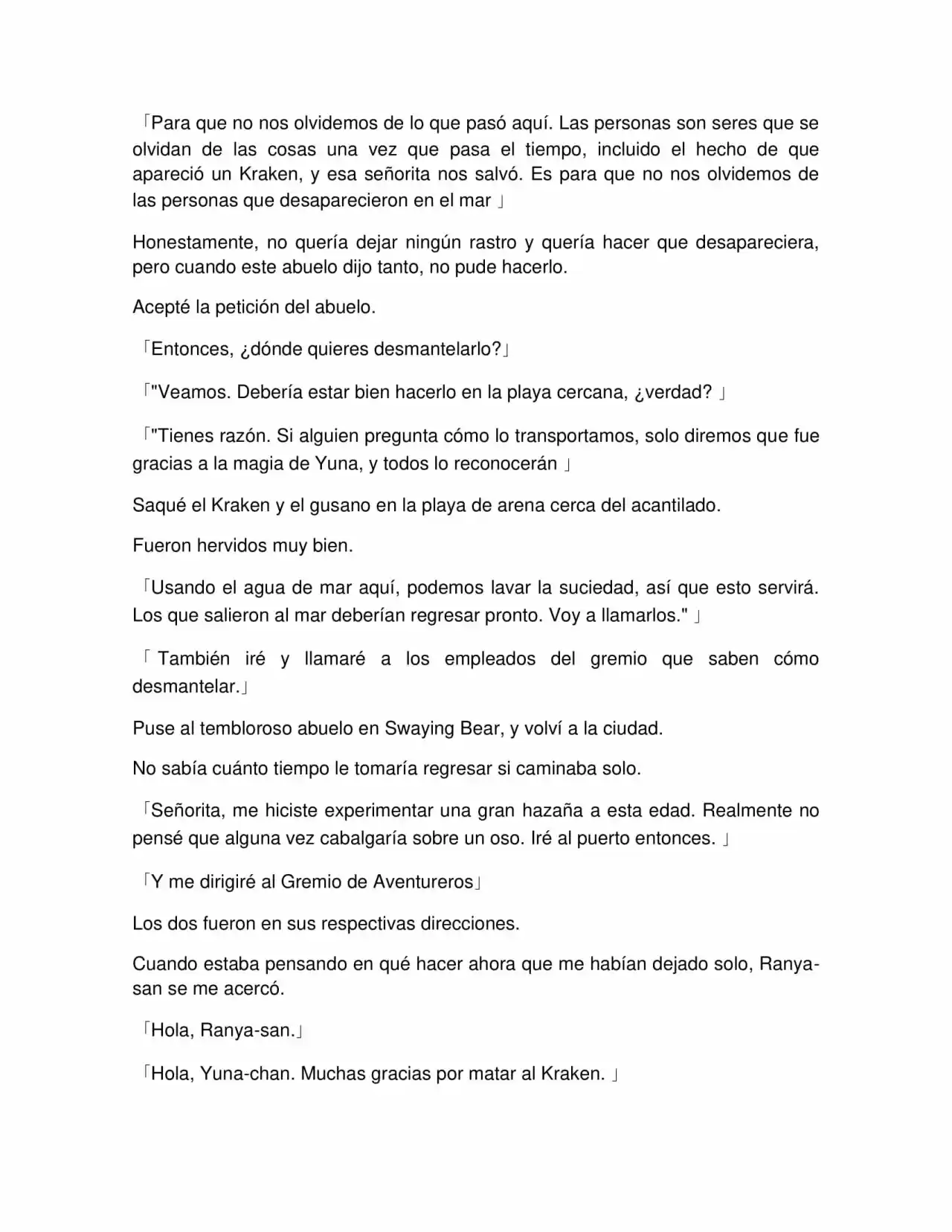 Kuma Kuma Kuma Bear (Novela) (2015) - Capítulo 93 - Página 9 - LectorTMOo