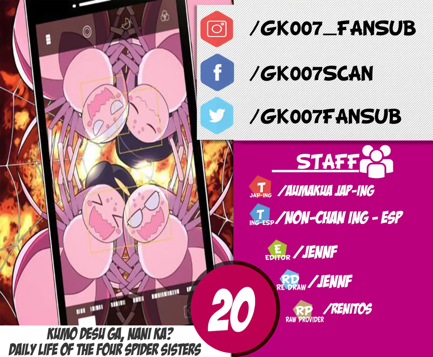Kumo Desu ga, Nani ka? (2015) - Capítulo 20 - Página 2 - LectorTMOo