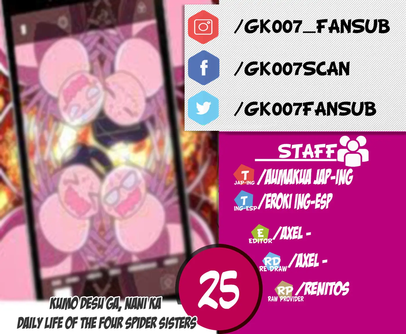 Kumo Desu ga, Nani ka? (2015) - Capítulo 25 - Página 1 - LectorTMOo