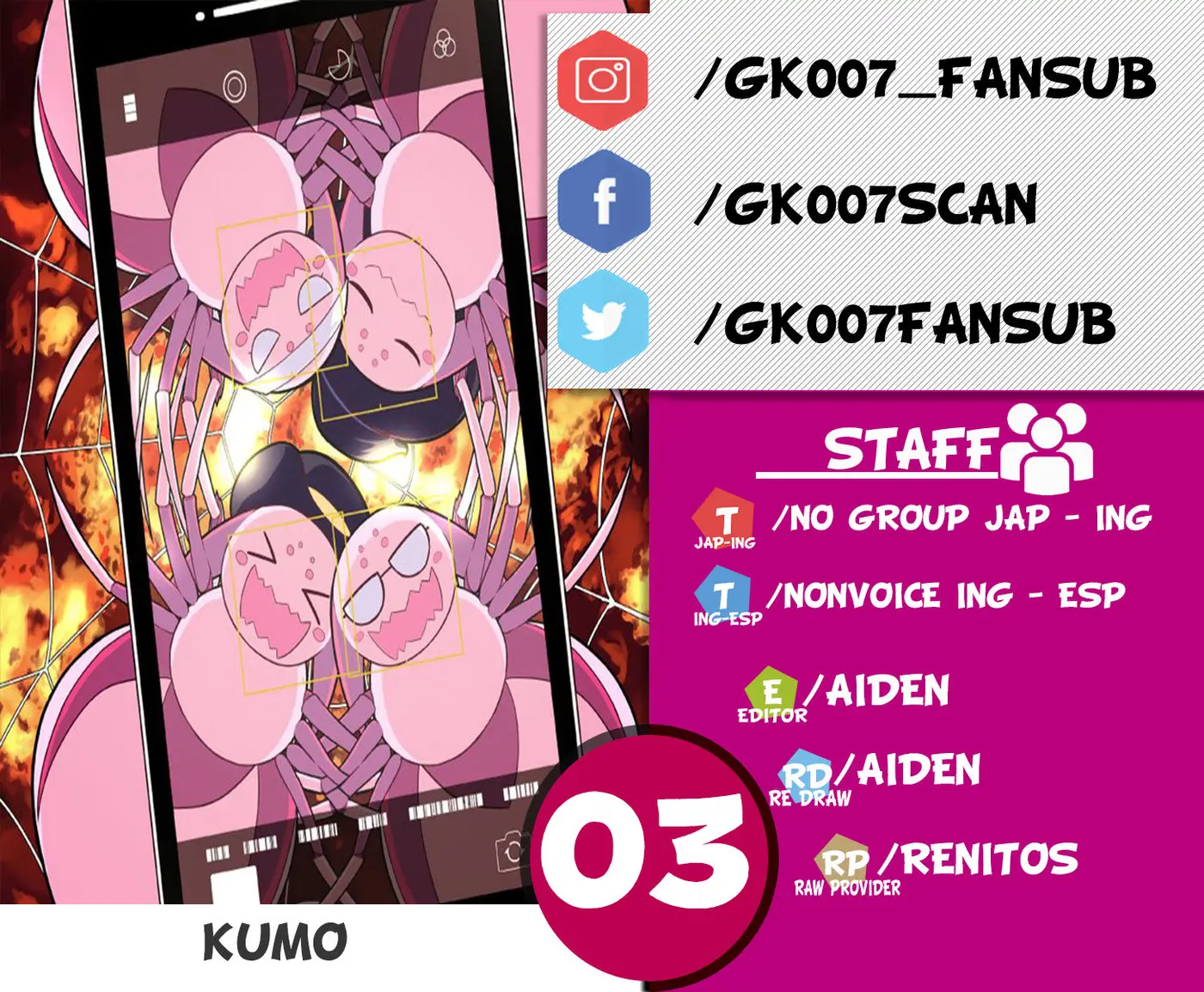 Kumo Desu ga, Nani ka? (2015) - Capítulo 3 - Página 1 - LectorTMOo