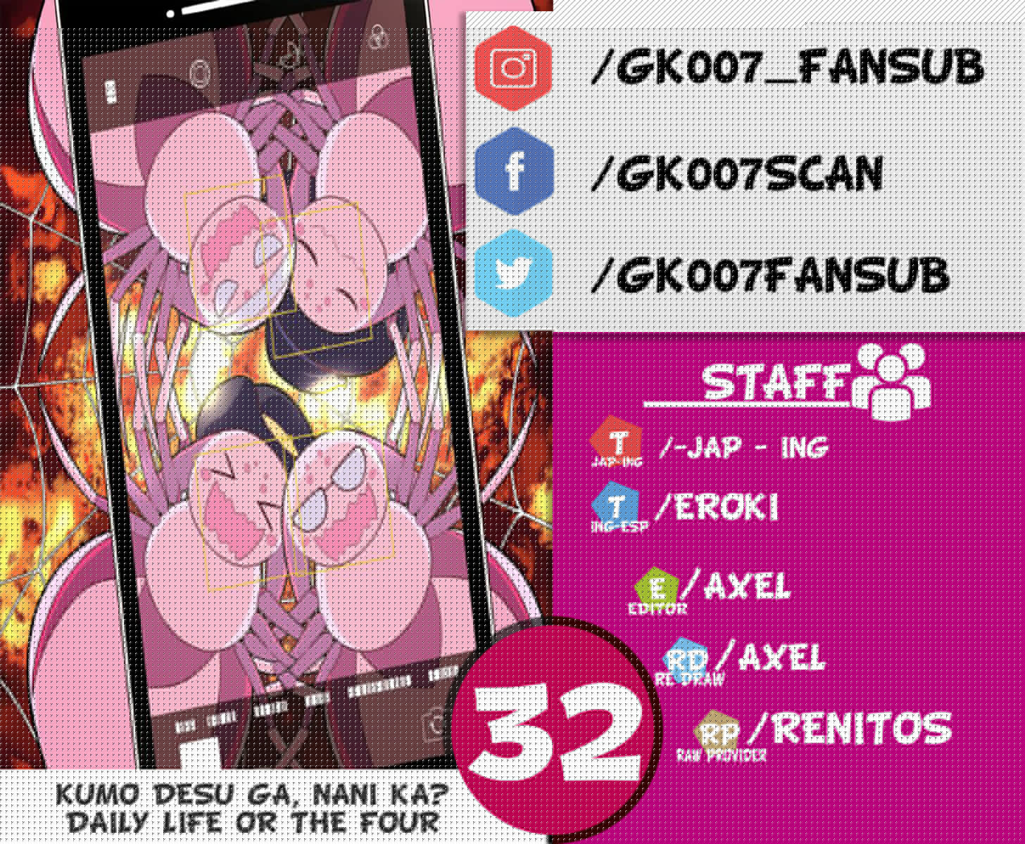 Kumo Desu ga, Nani ka? (2015) - Capítulo 32 - Página 1 - LectorTMOo