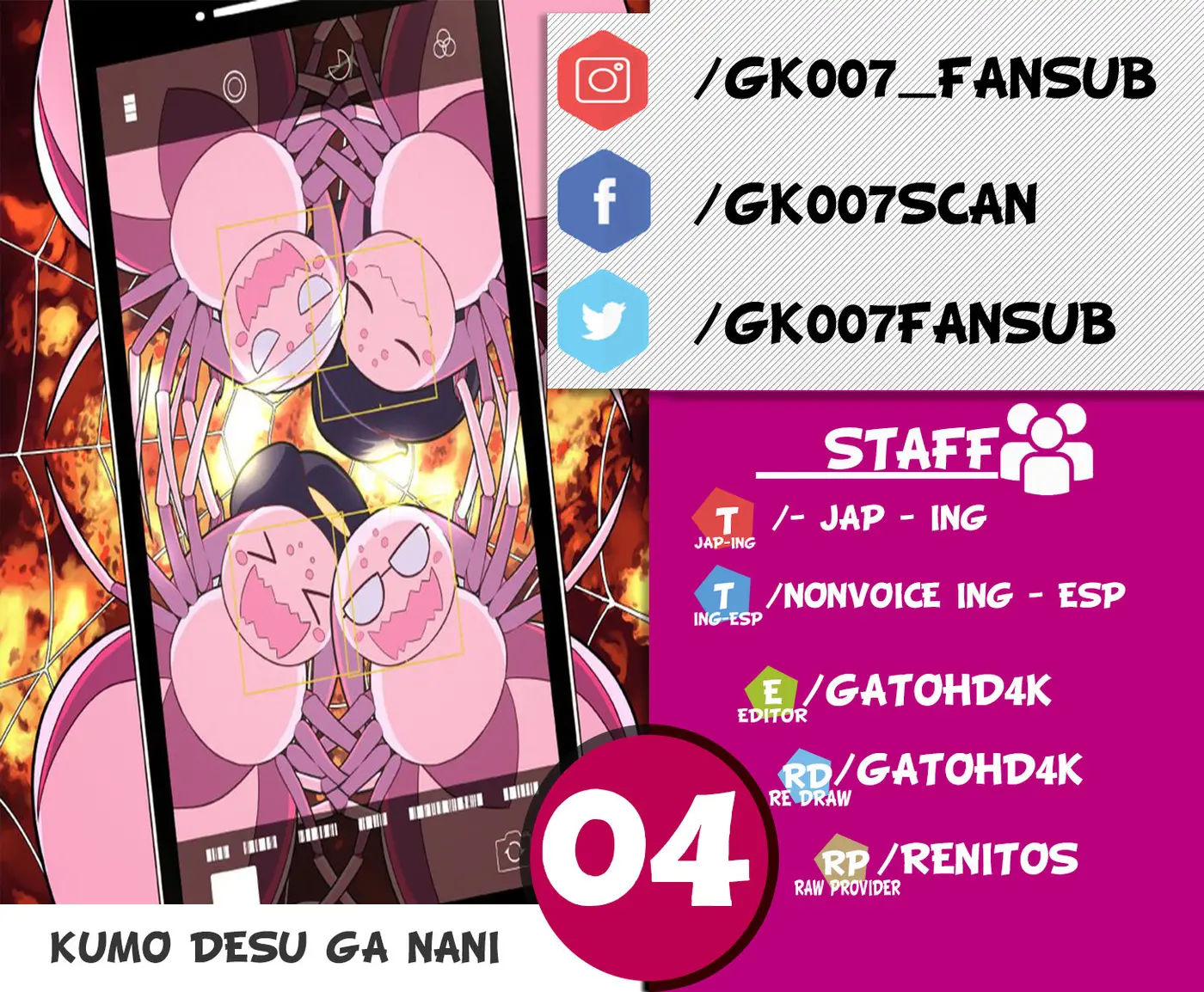 Kumo Desu ga, Nani ka? (2015) - Capítulo 4 - Página 1 - LectorTMOo