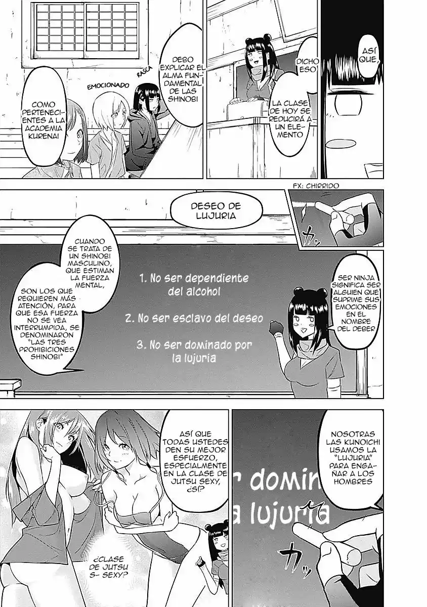 Kunoichi no Ichi! (2016) - Capítulo 4 - Página 8 - LectorTMOo