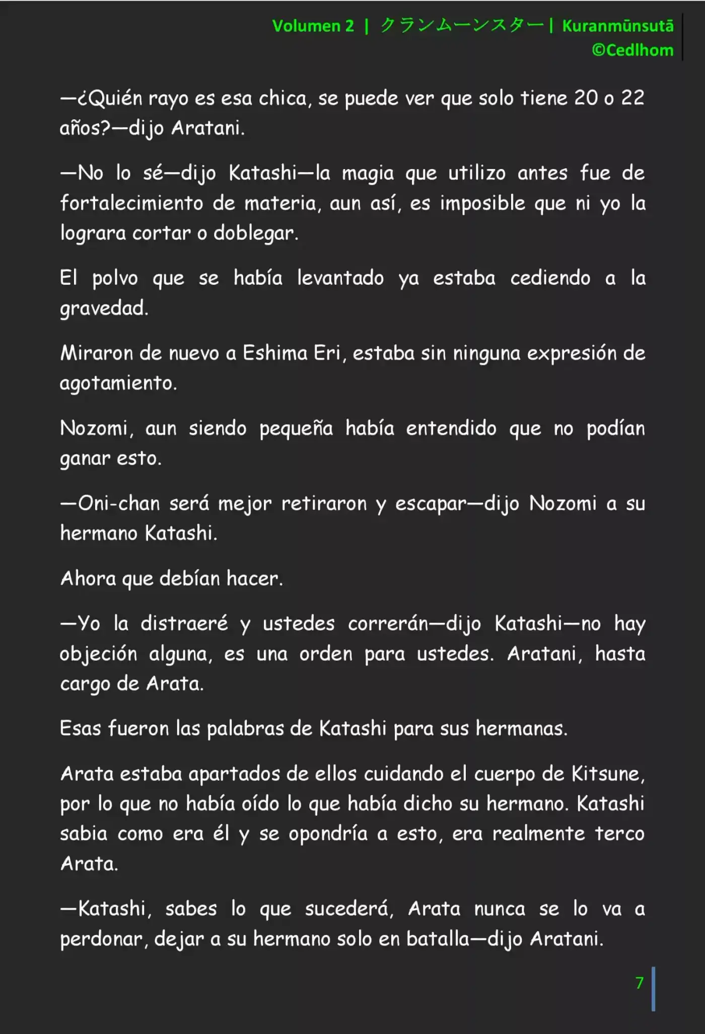 Kuranmūnsutā (2017) - Capítulo 14 - Página 7 - LectorTMOo