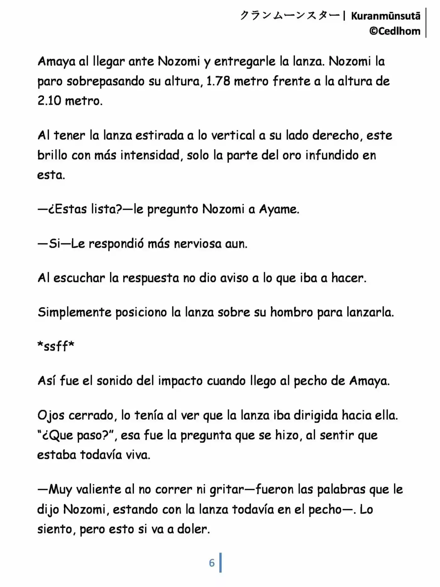 Kuranmūnsutā (2017) - Capítulo 3 - Página 6 - LectorTMOo