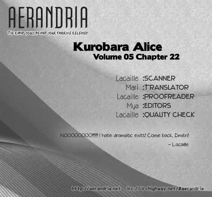 Kuro Bara Alice (2008) - Capítulo 22 - Página 101 - LectorTMOo