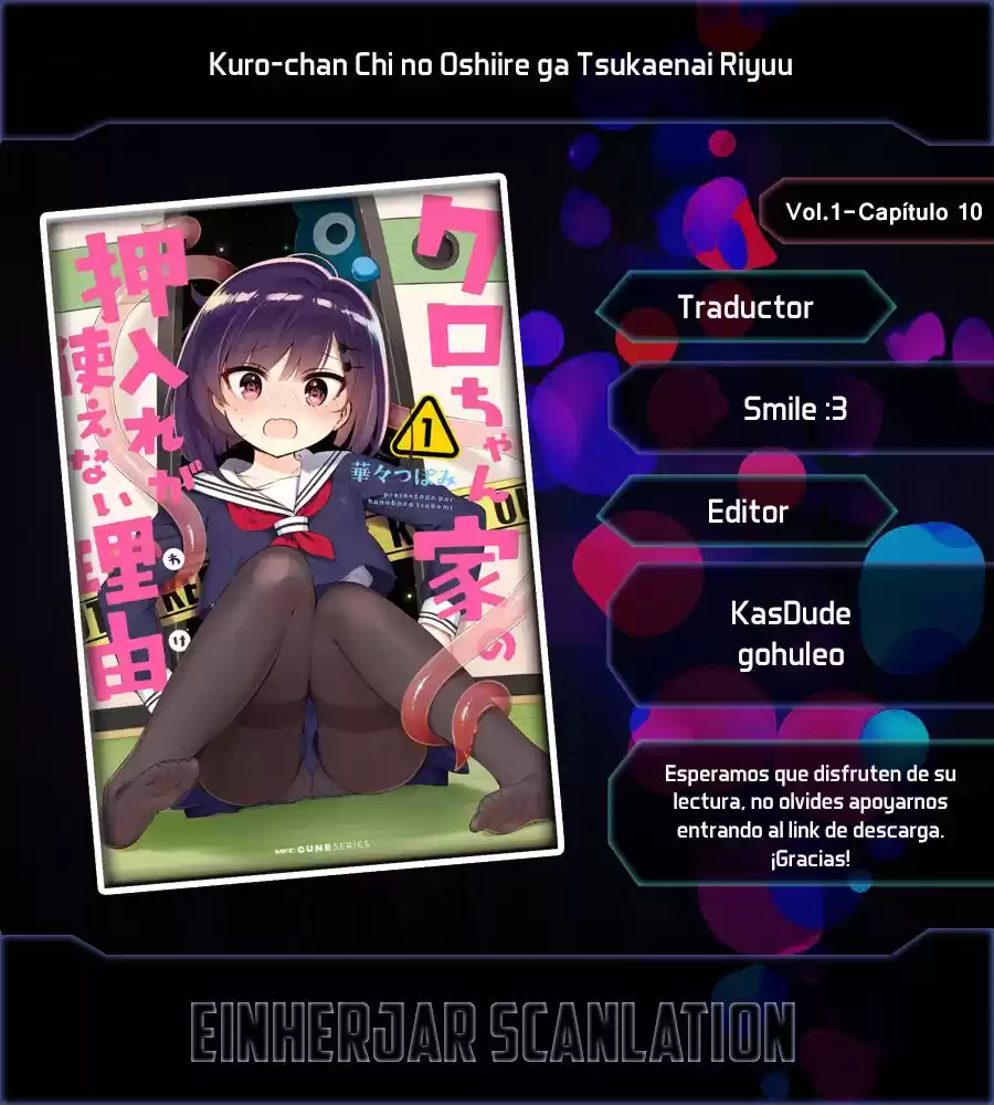 Kuro-chan Chi no Oshiire ga Tsukaenai Riyuu (2015) - Capítulo 10 - Página 1 - LectorTMOo