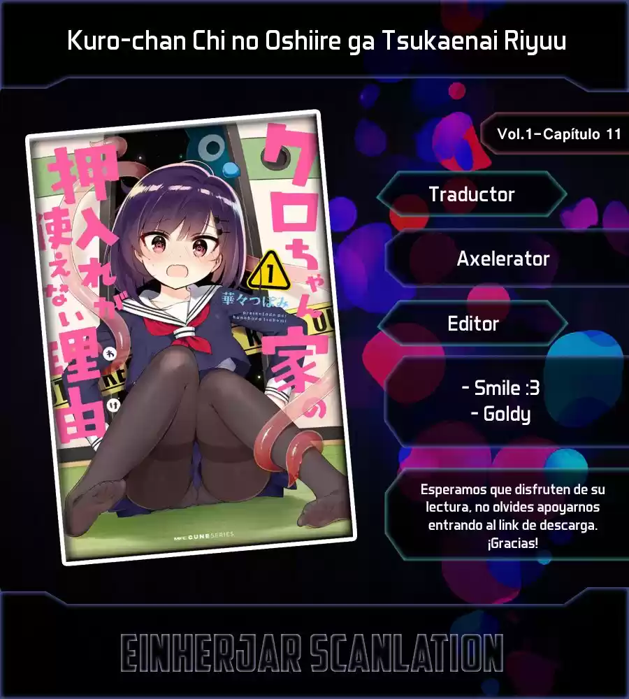 Kuro-chan Chi no Oshiire ga Tsukaenai Riyuu (2015) - Capítulo 11 - Página 1 - LectorTMOo