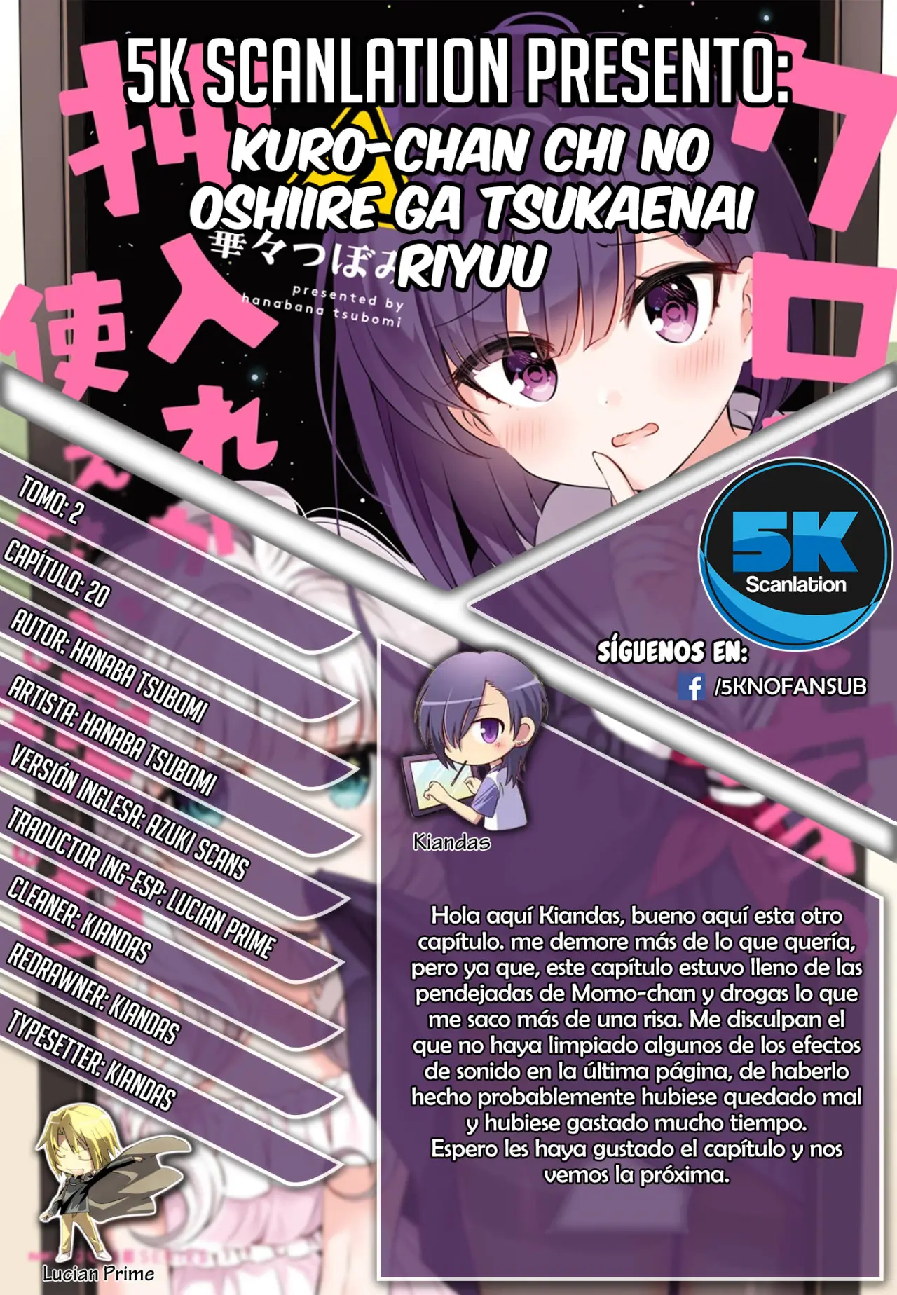 Kuro-chan Chi no Oshiire ga Tsukaenai Riyuu (2015) - Capítulo 20 - Página 11 - LectorTMOo