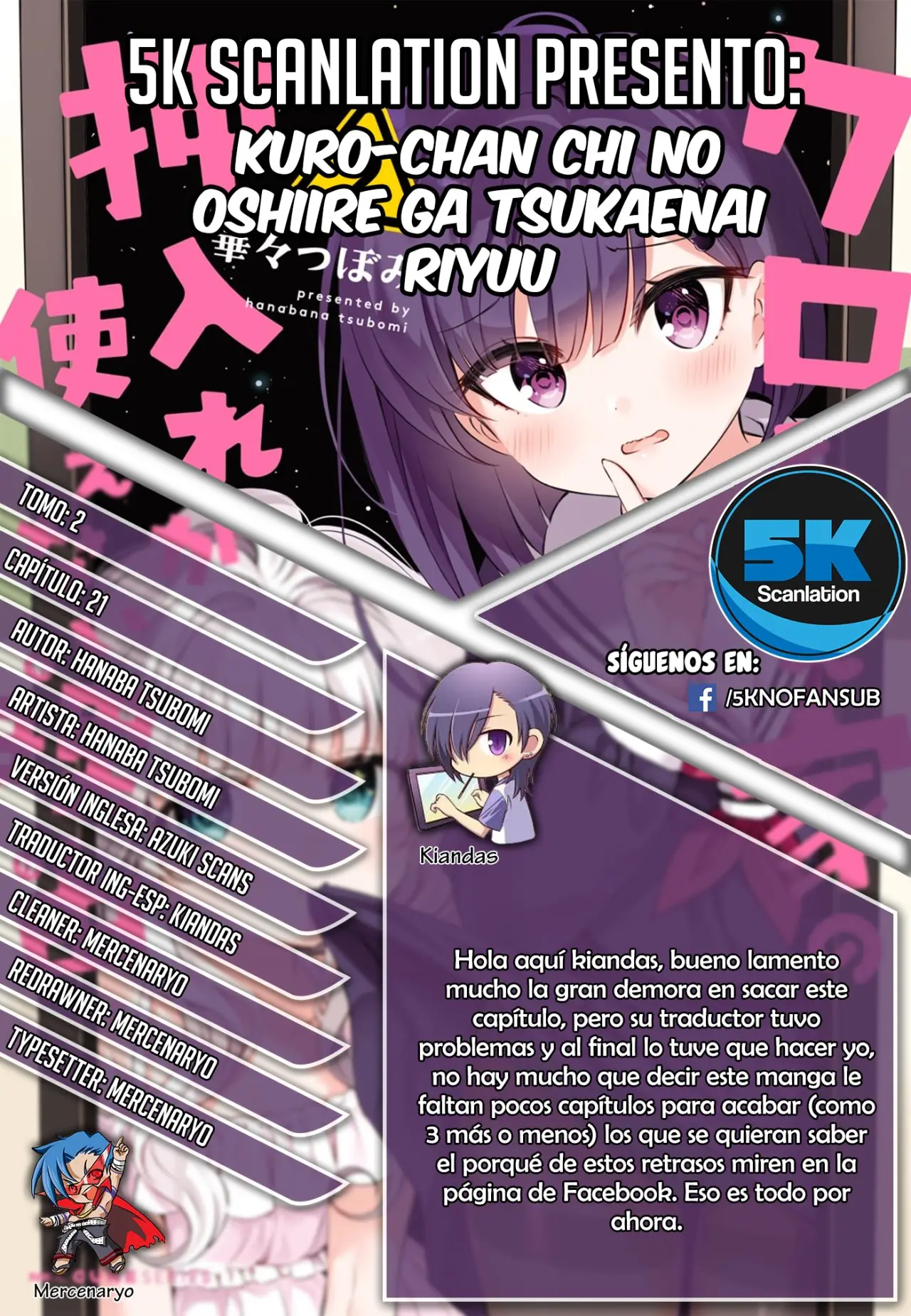 Kuro-chan Chi no Oshiire ga Tsukaenai Riyuu (2015) - Capítulo 21 - Página 10 - LectorTMOo