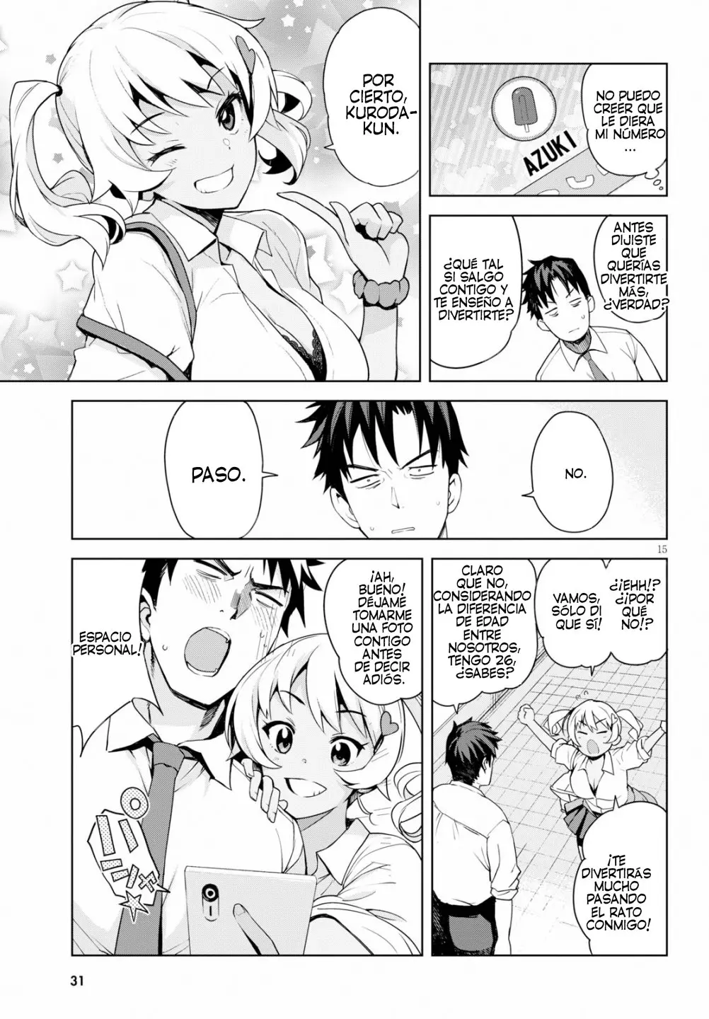 Kuro Gyaru-san ga Kuru! - Capítulo 1 - Página 17 - LectorTMOo