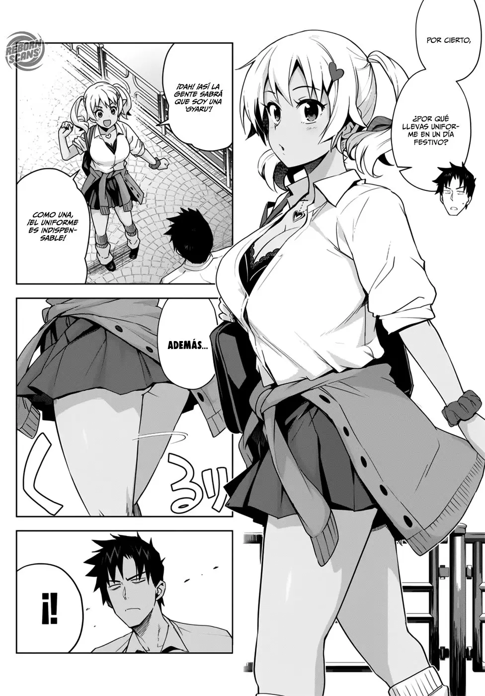 Kuro Gyaru-san ga Kuru! - Capítulo 4 - Página 7 - LectorTMOo