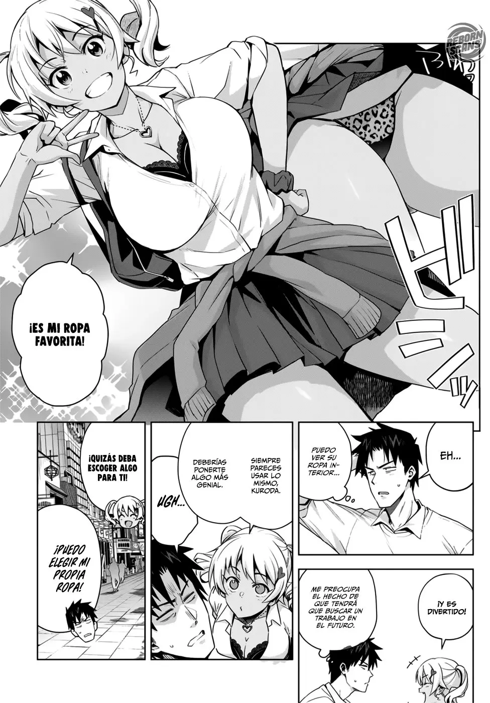 Kuro Gyaru-san ga Kuru! - Capítulo 4 - Página 8 - LectorTMOo