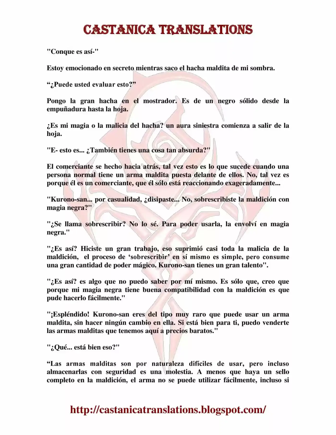 Kuro No Maou (Novela) (2013) - Capítulo 25 - Página 7 - LectorTMOo