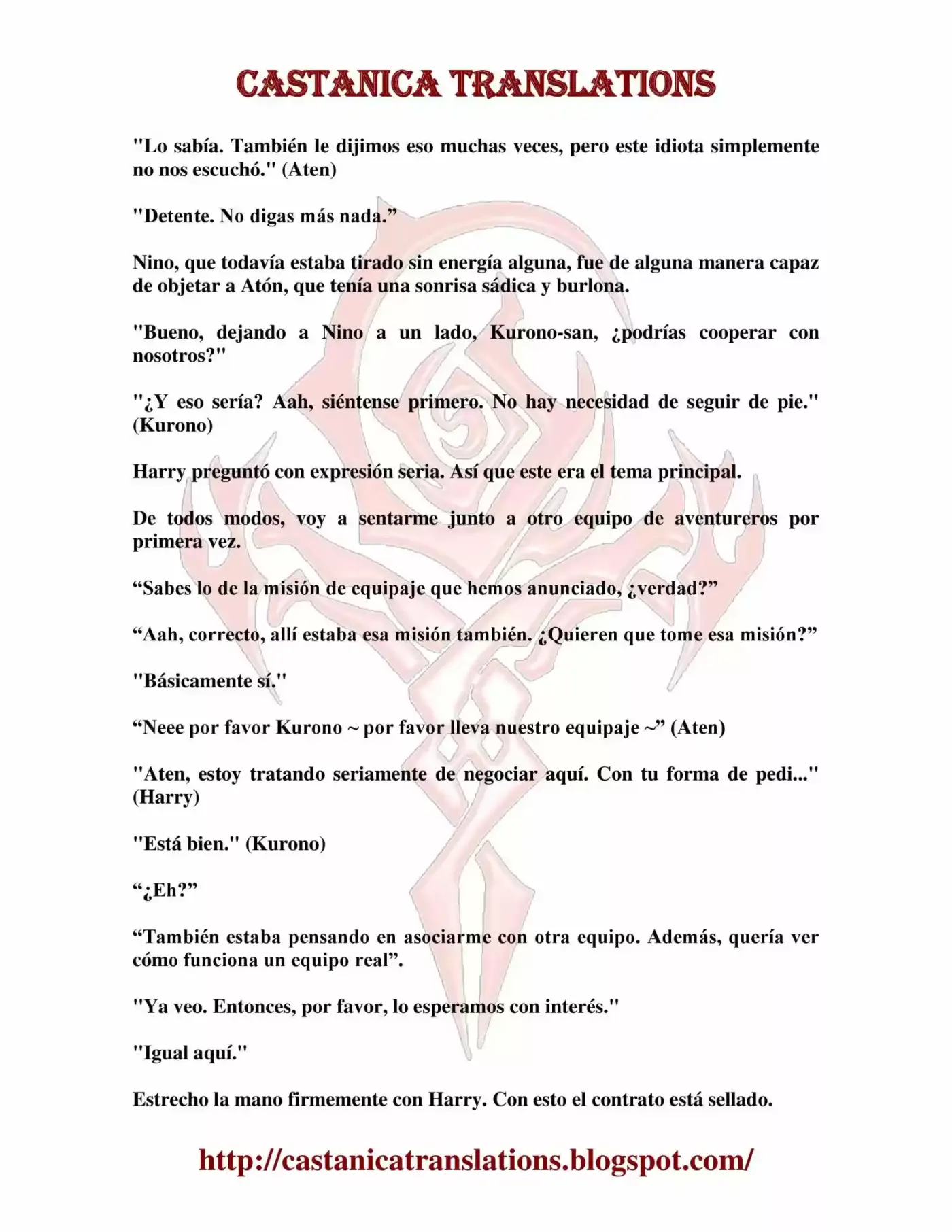 Kuro No Maou (Novela) (2013) - Capítulo 30 - Página 8 - LectorTMOo