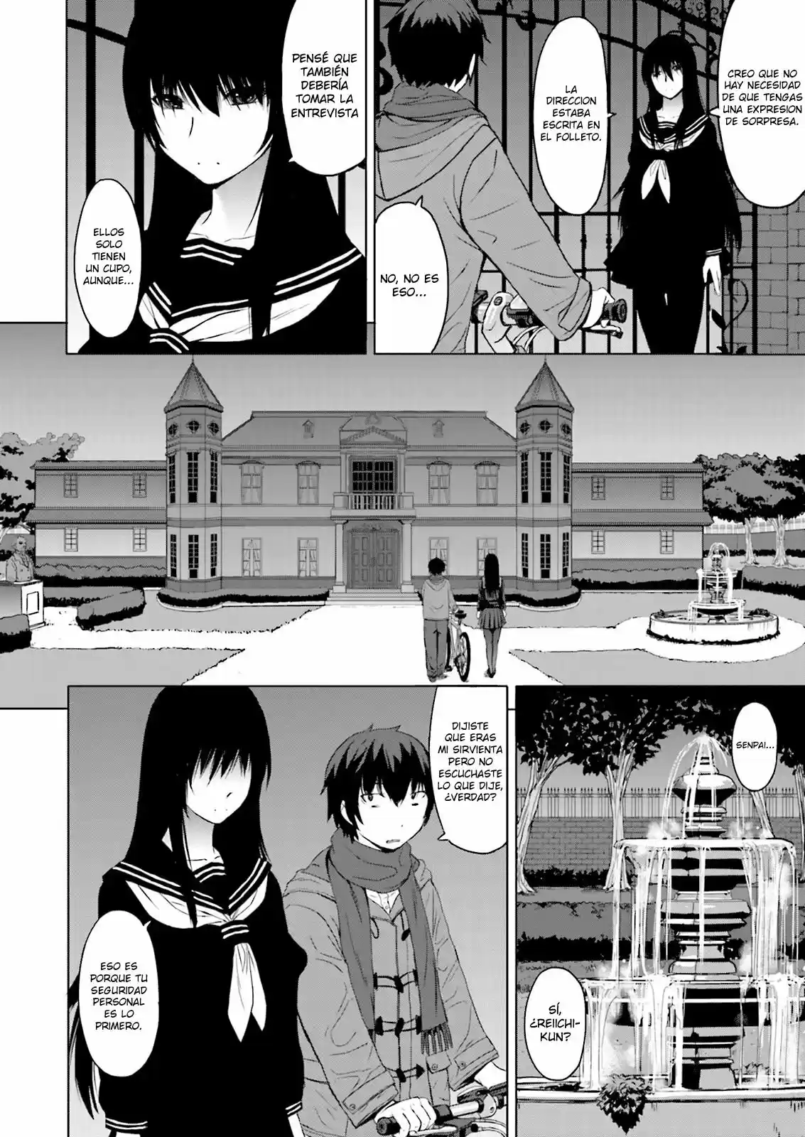 Kuro-senpai to Kuroyashiki no Yami ni Mayowanai (2015) - Capítulo 1 - Página 21 - LectorTMOo
