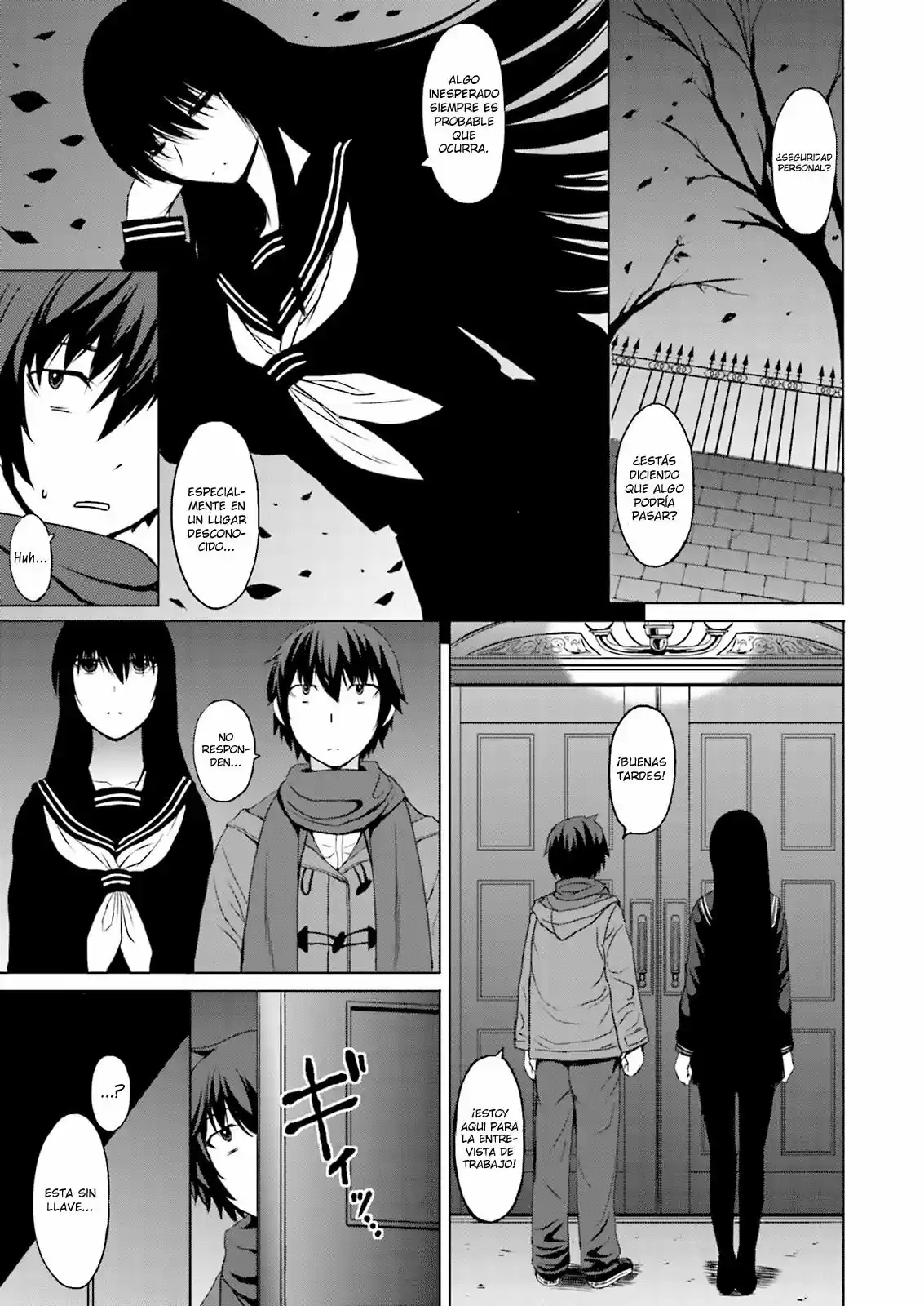Kuro-senpai to Kuroyashiki no Yami ni Mayowanai (2015) - Capítulo 1 - Página 22 - LectorTMOo