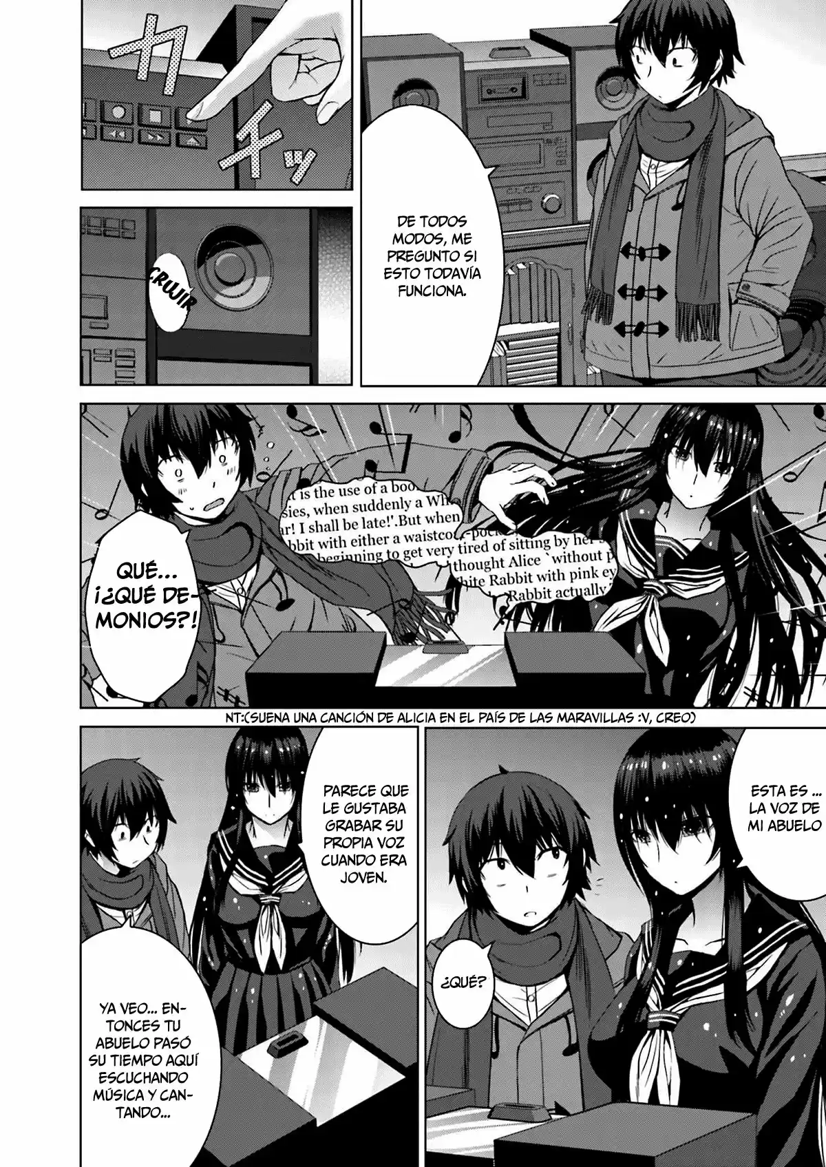 Kuro-senpai to Kuroyashiki no Yami ni Mayowanai (2015) - Capítulo 10 - Página 9 - LectorTMOo