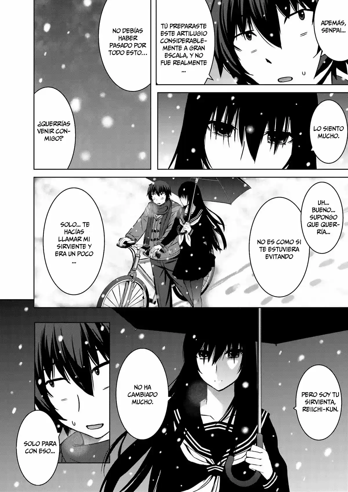 Kuro-senpai to Kuroyashiki no Yami ni Mayowanai (2015) - Capítulo 10 - Página 22 - LectorTMOo