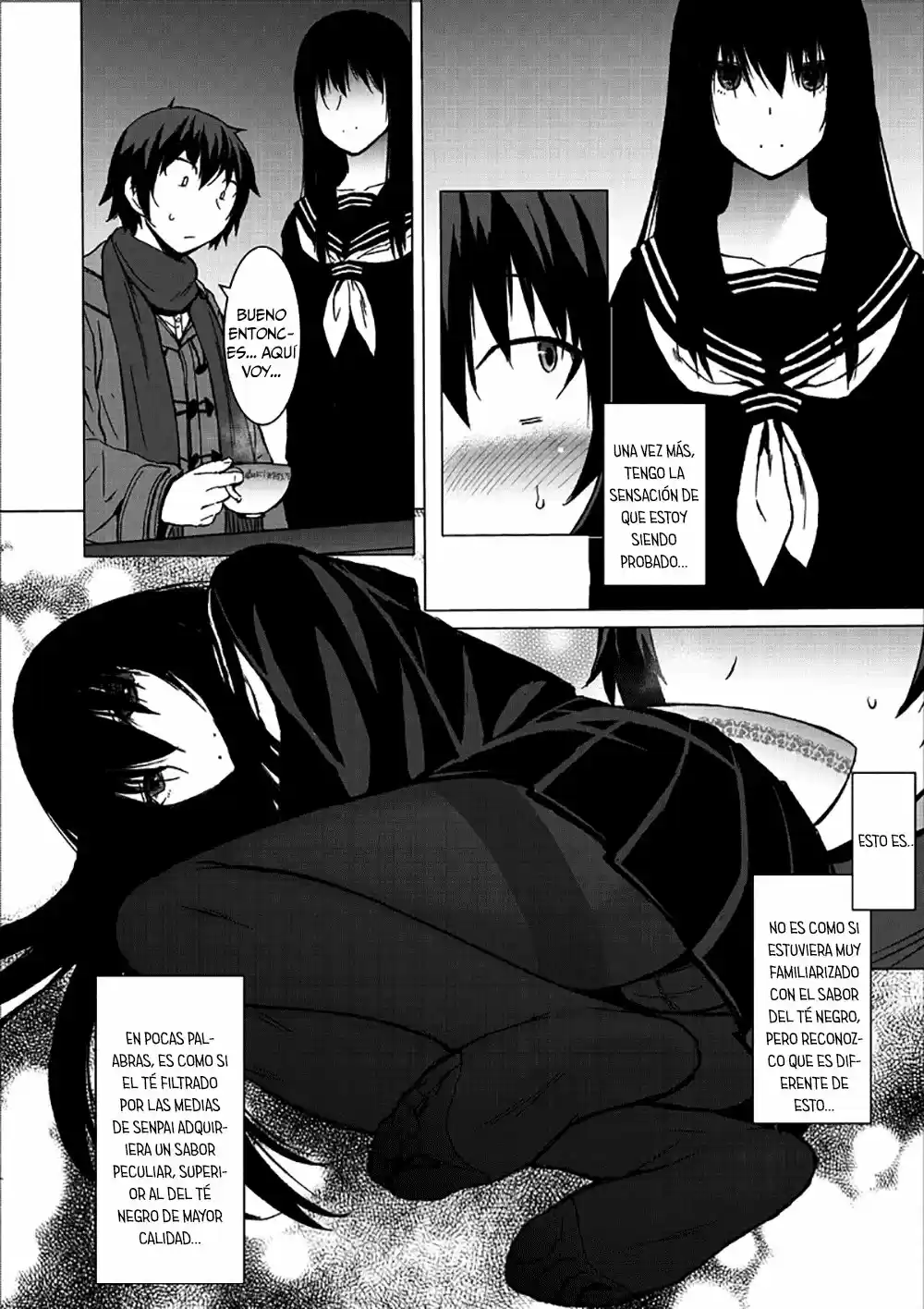 Kuro-senpai to Kuroyashiki no Yami ni Mayowanai (2015) - Capítulo 12 - Página 5 - LectorTMOo