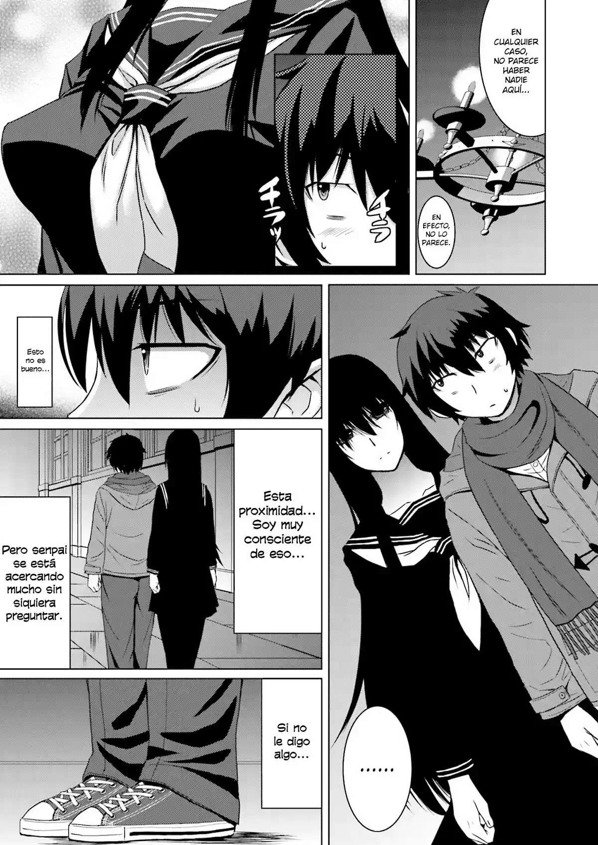 Kuro-senpai to Kuroyashiki no Yami ni Mayowanai (2015) - Capítulo 2 - Página 6 - LectorTMOo
