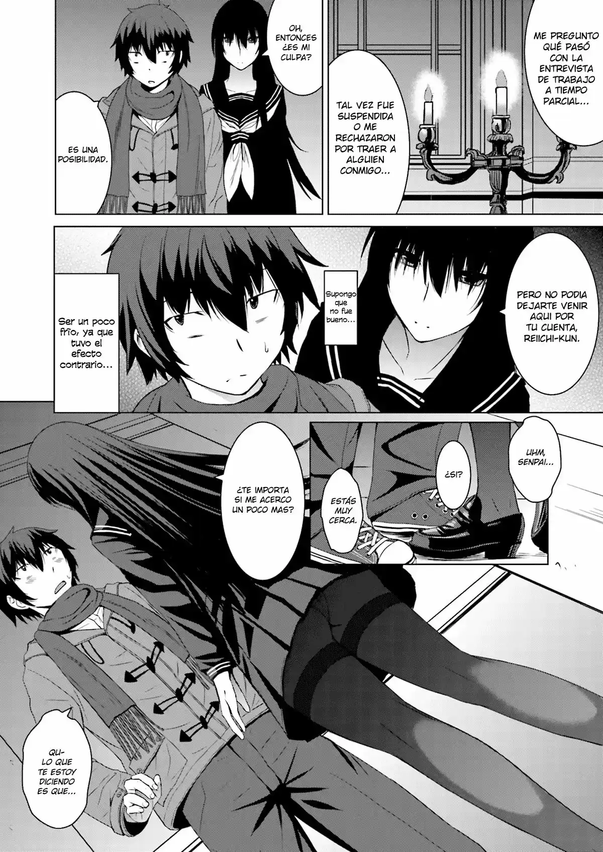Kuro-senpai to Kuroyashiki no Yami ni Mayowanai (2015) - Capítulo 2 - Página 7 - LectorTMOo