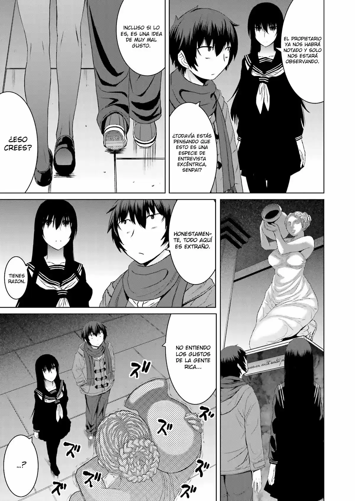 Kuro-senpai to Kuroyashiki no Yami ni Mayowanai (2015) - Capítulo 3 - Página 4 - LectorTMOo