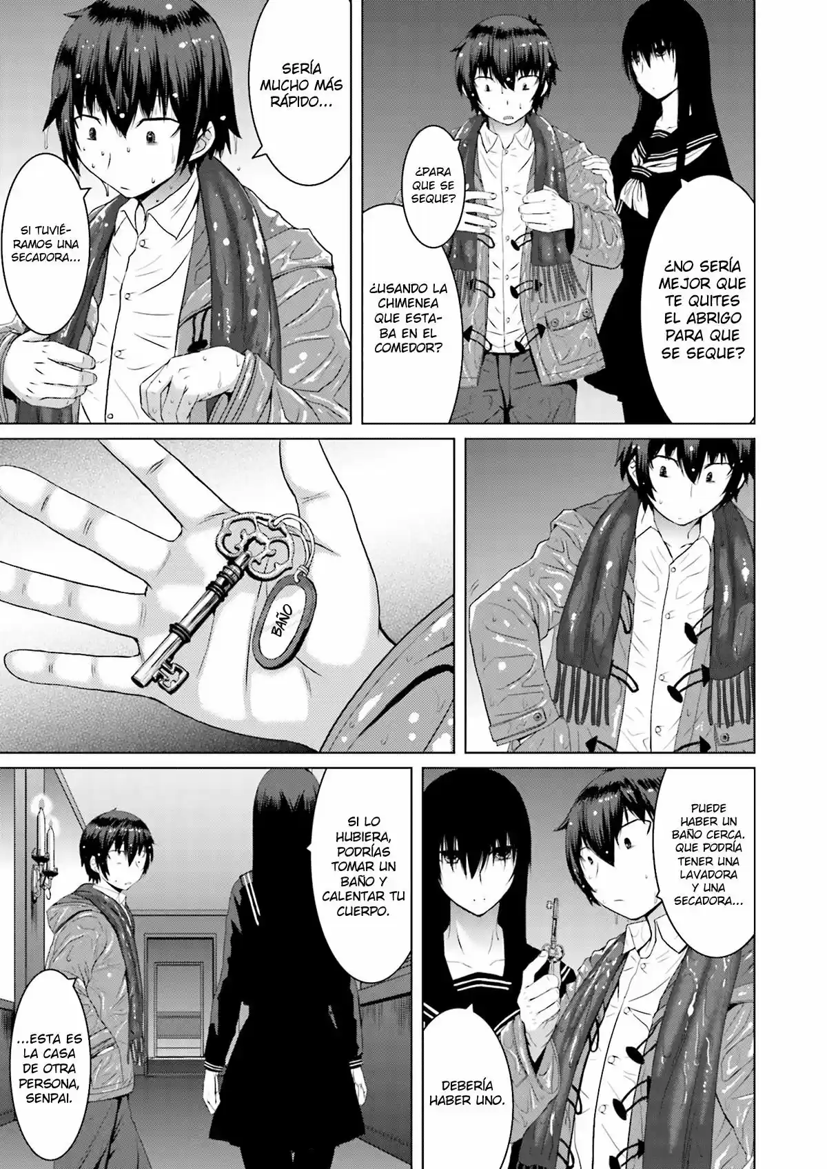 Kuro-senpai to Kuroyashiki no Yami ni Mayowanai (2015) - Capítulo 3 - Página 6 - LectorTMOo