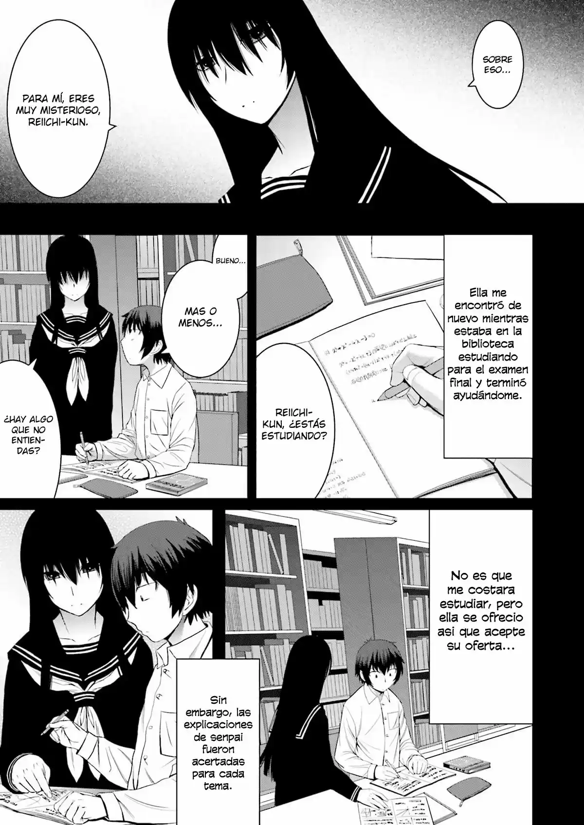 Kuro-senpai to Kuroyashiki no Yami ni Mayowanai (2015) - Capítulo 4 - Página 10 - LectorTMOo