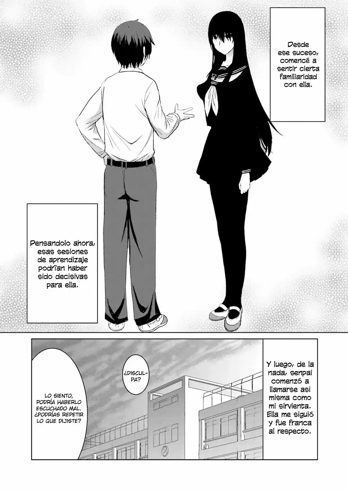 Kuro-senpai to Kuroyashiki no Yami ni Mayowanai (2015) - Capítulo 4 - Página 12 - LectorTMOo