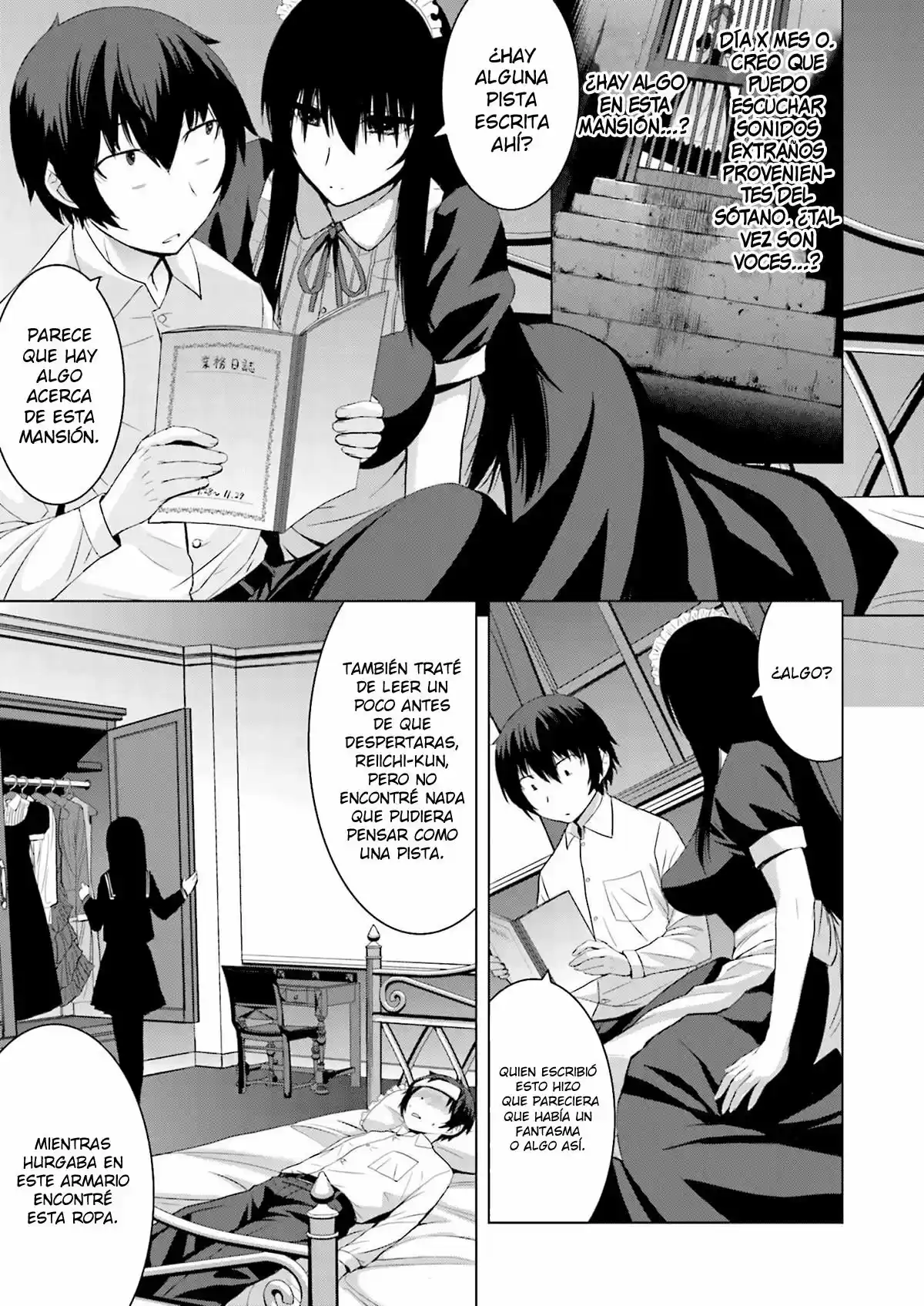 Kuro-senpai to Kuroyashiki no Yami ni Mayowanai (2015) - Capítulo 5 - Página 8 - LectorTMOo
